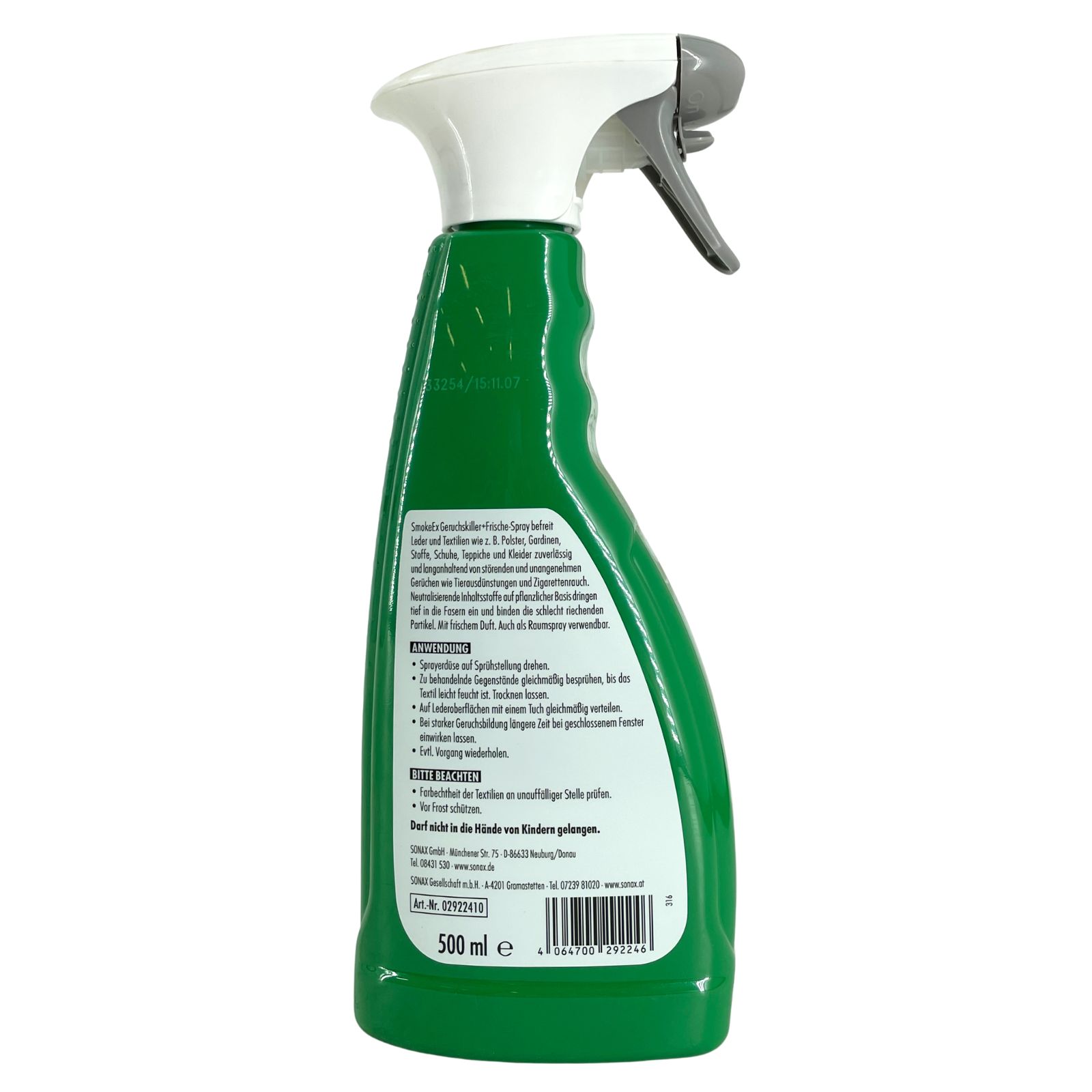 Sonax SmokeEx Geruchskiller+Frische-Spray 500 ml