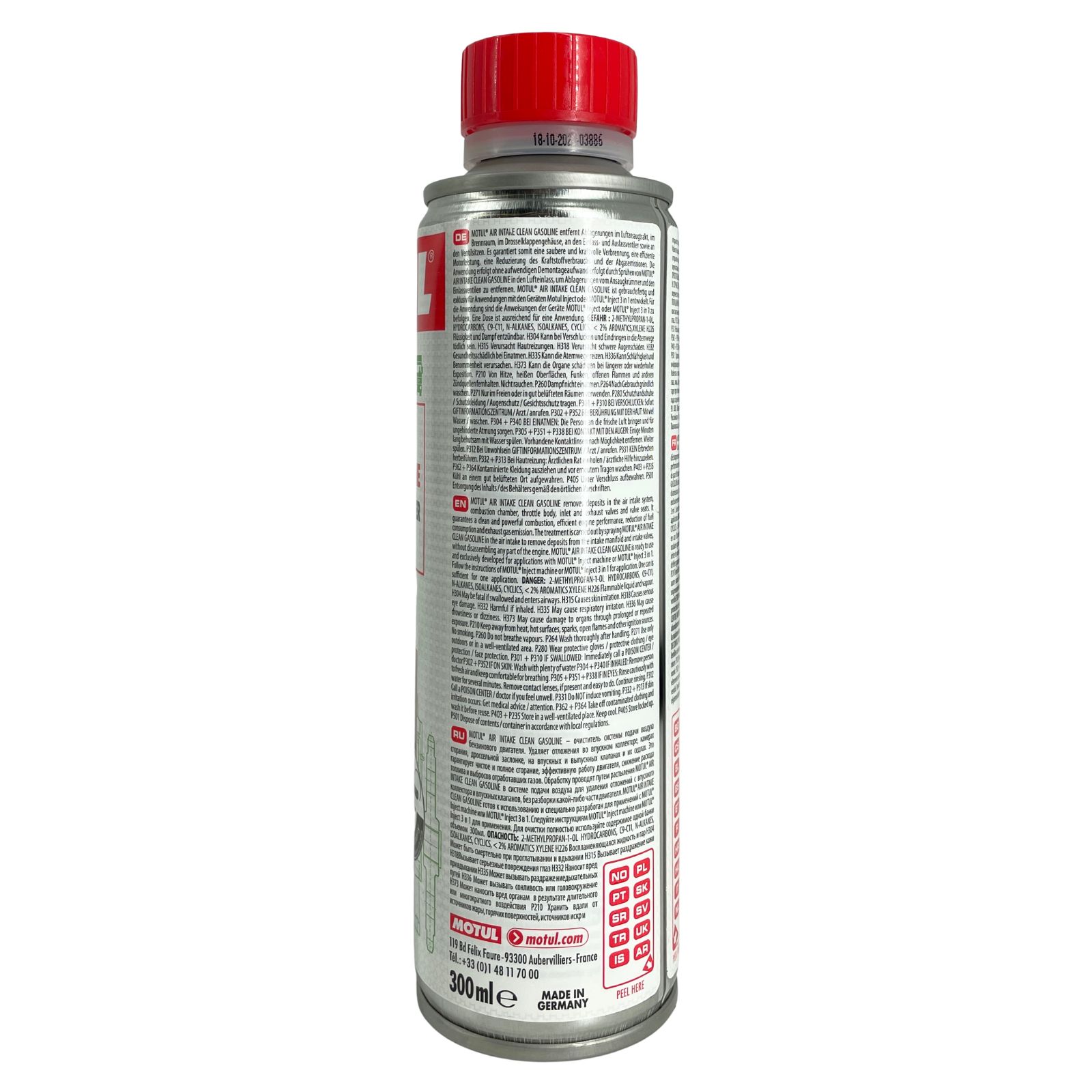 Motul Air Intake Clean Gasoline Ansaugtraktreiniger Benzin 300 ML