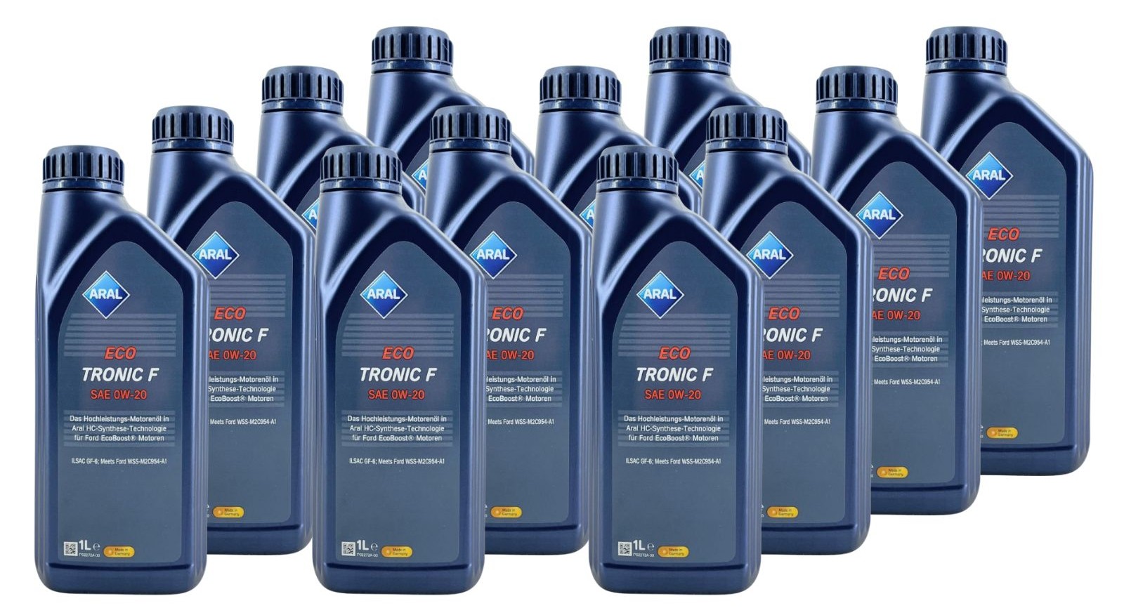 Aral EcoTronic F 0W-20 12x1 Liter