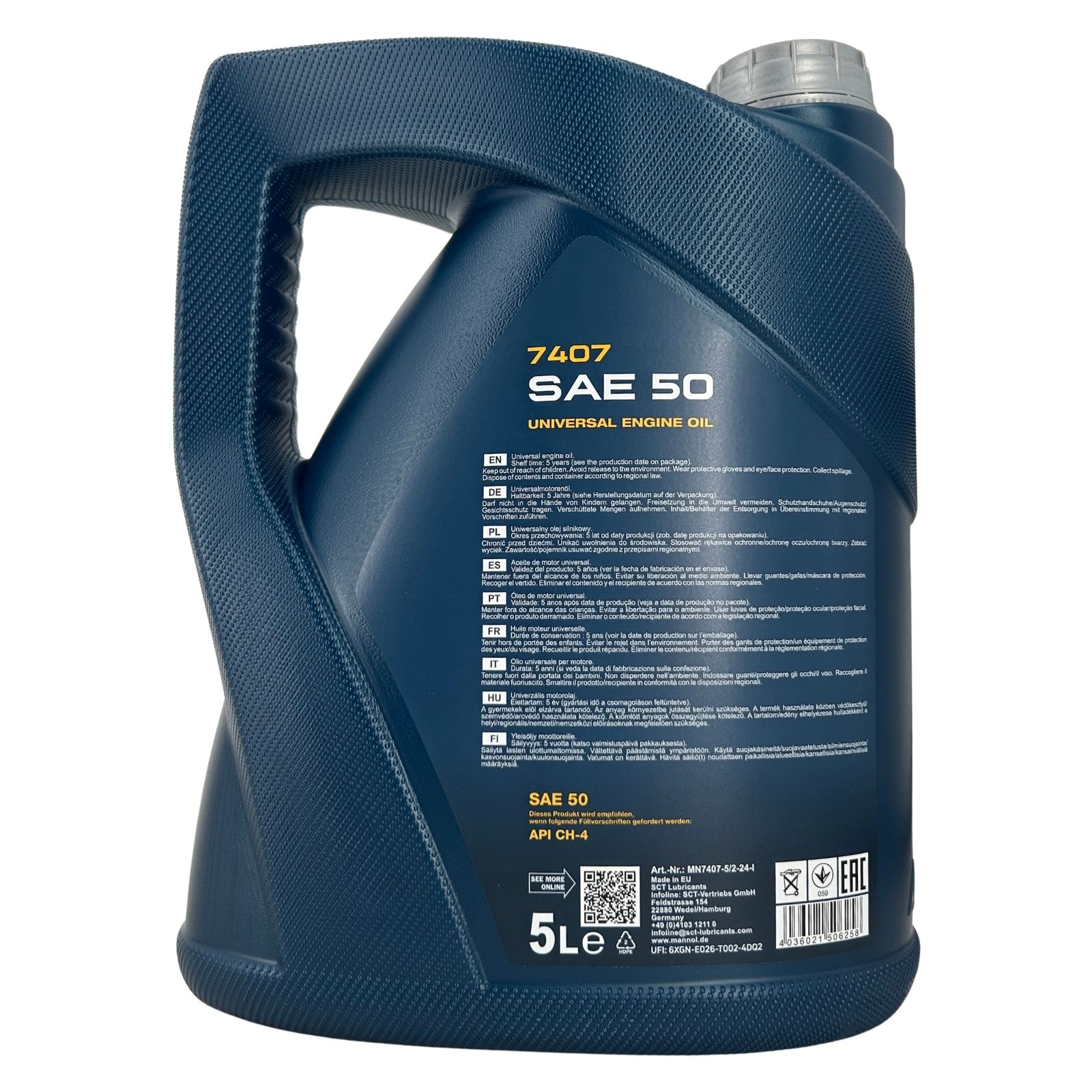 Mannol SAE 50 5 Liter