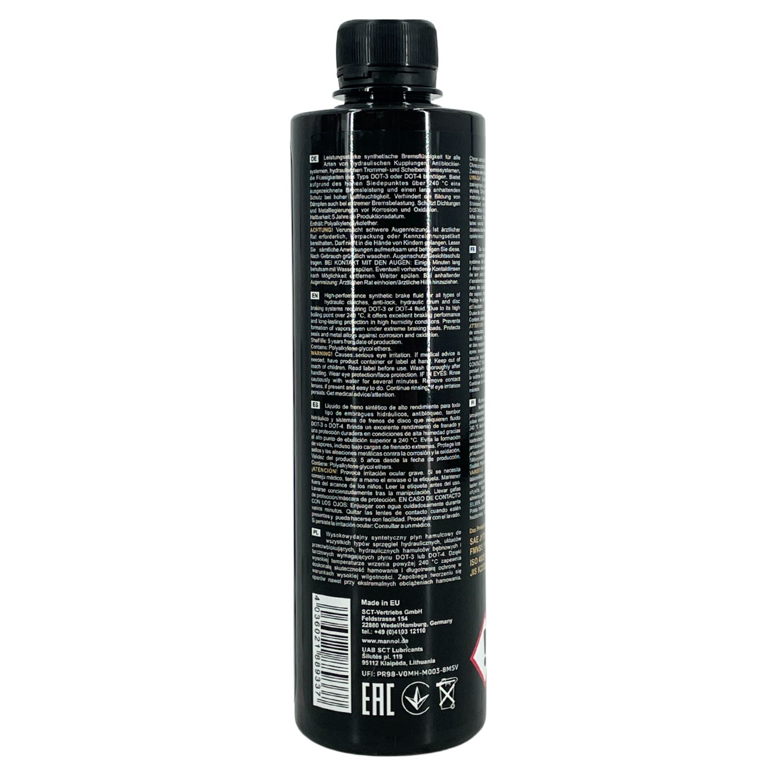 Mannol Brake Fluid DOT-4 450 ML