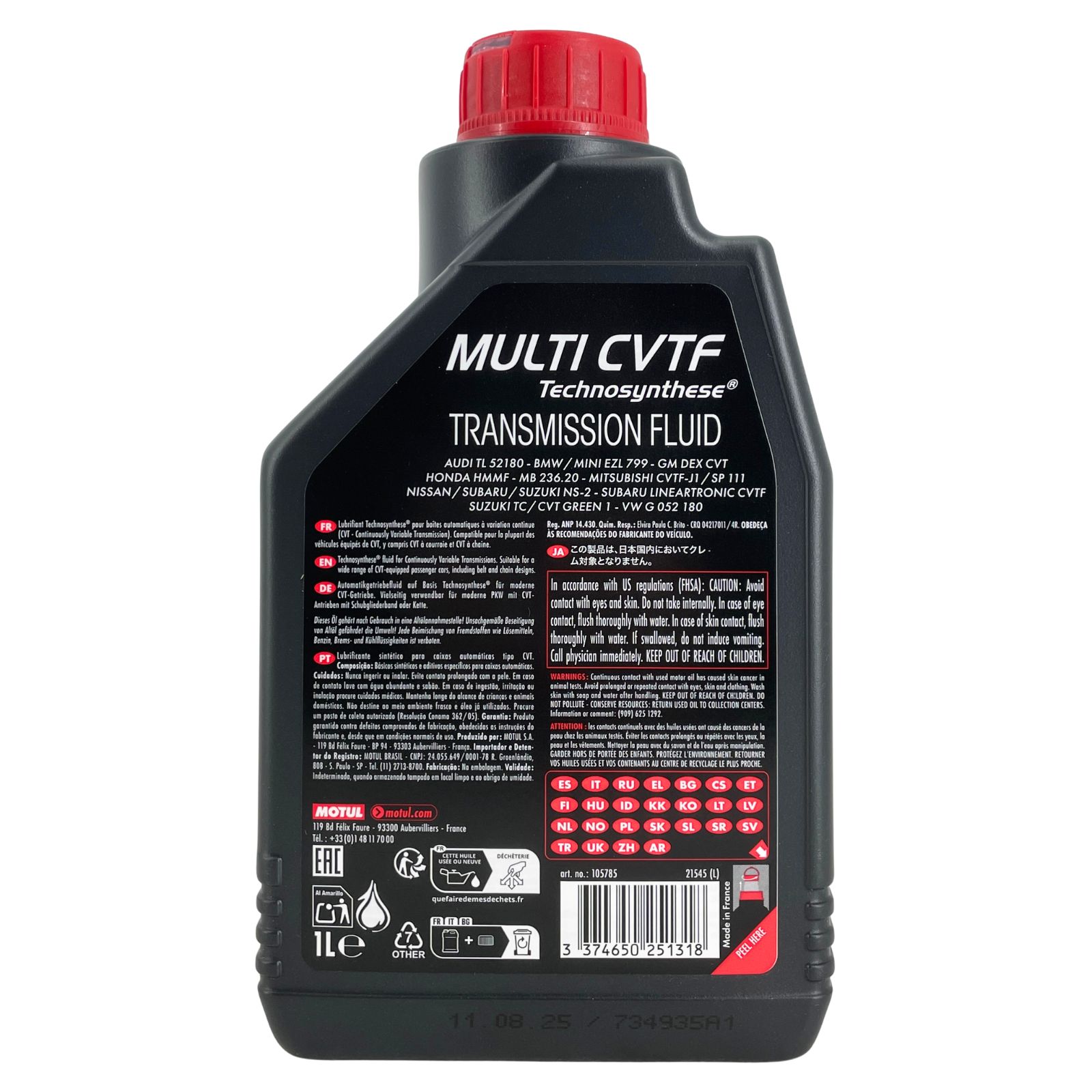 Motul Multi CVTF 1 Liter