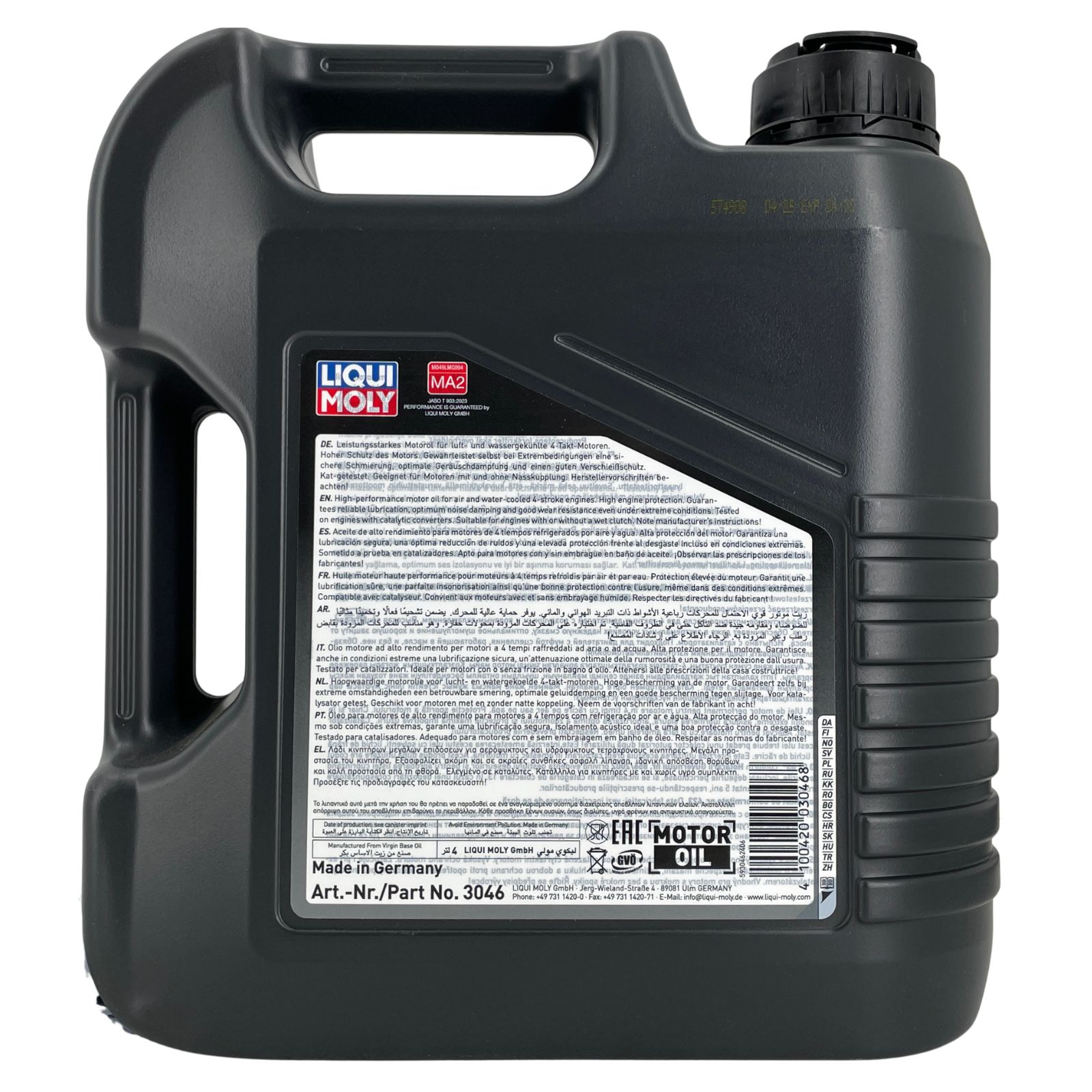 Liqui Moly Motorbike 4T Basic Street 10W-40 4 Liter