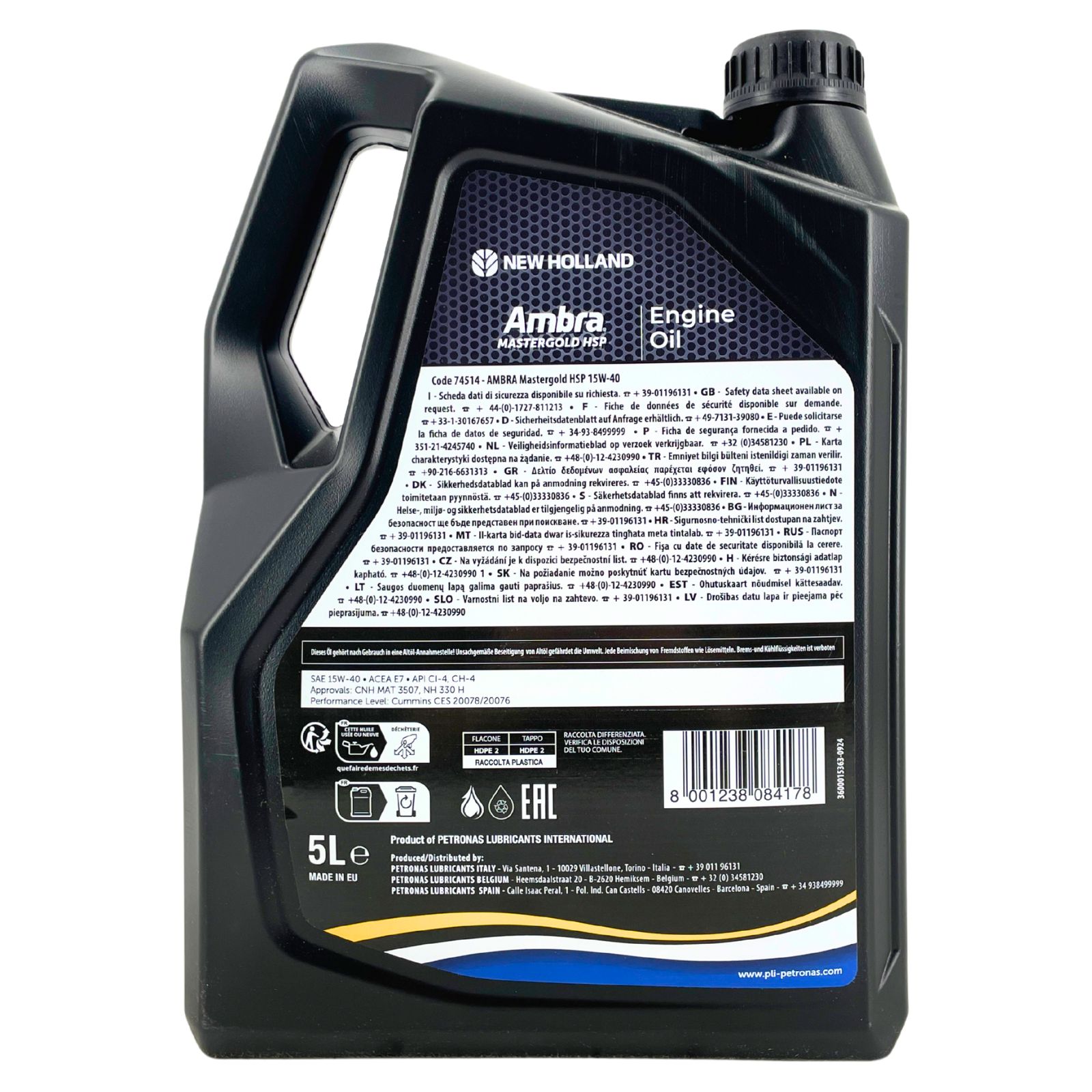 AmbrA Master Gold HSP 15W-40 5 Liter