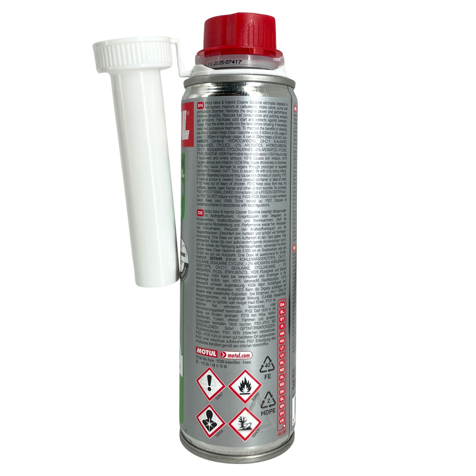 Motul Valve & Injector Clean Ventil- und Injektorreiniger 300 ML