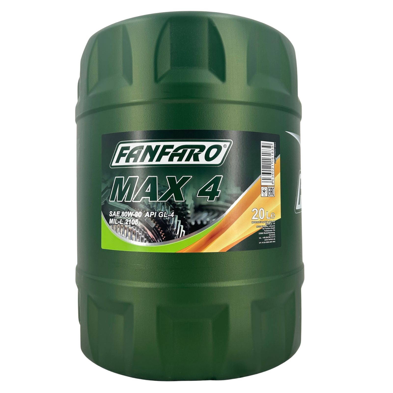 Fanfaro MAX 4 80W-90 GL-4 20 Liter
