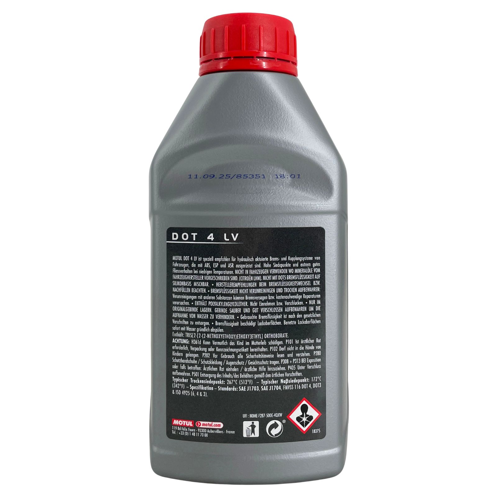 Motul DOT 4 LV Bremsflüssigkeit 500 ML