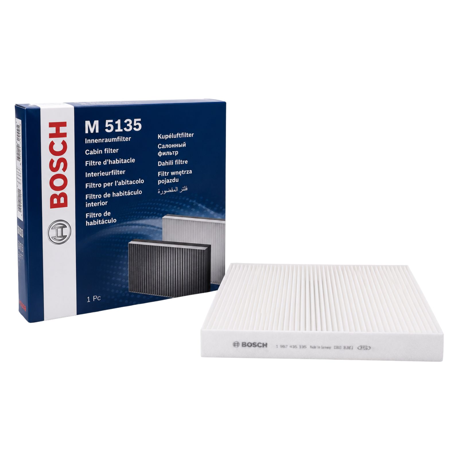 Bosch Innenraumluftfilter M5135 - 1 987 435 135