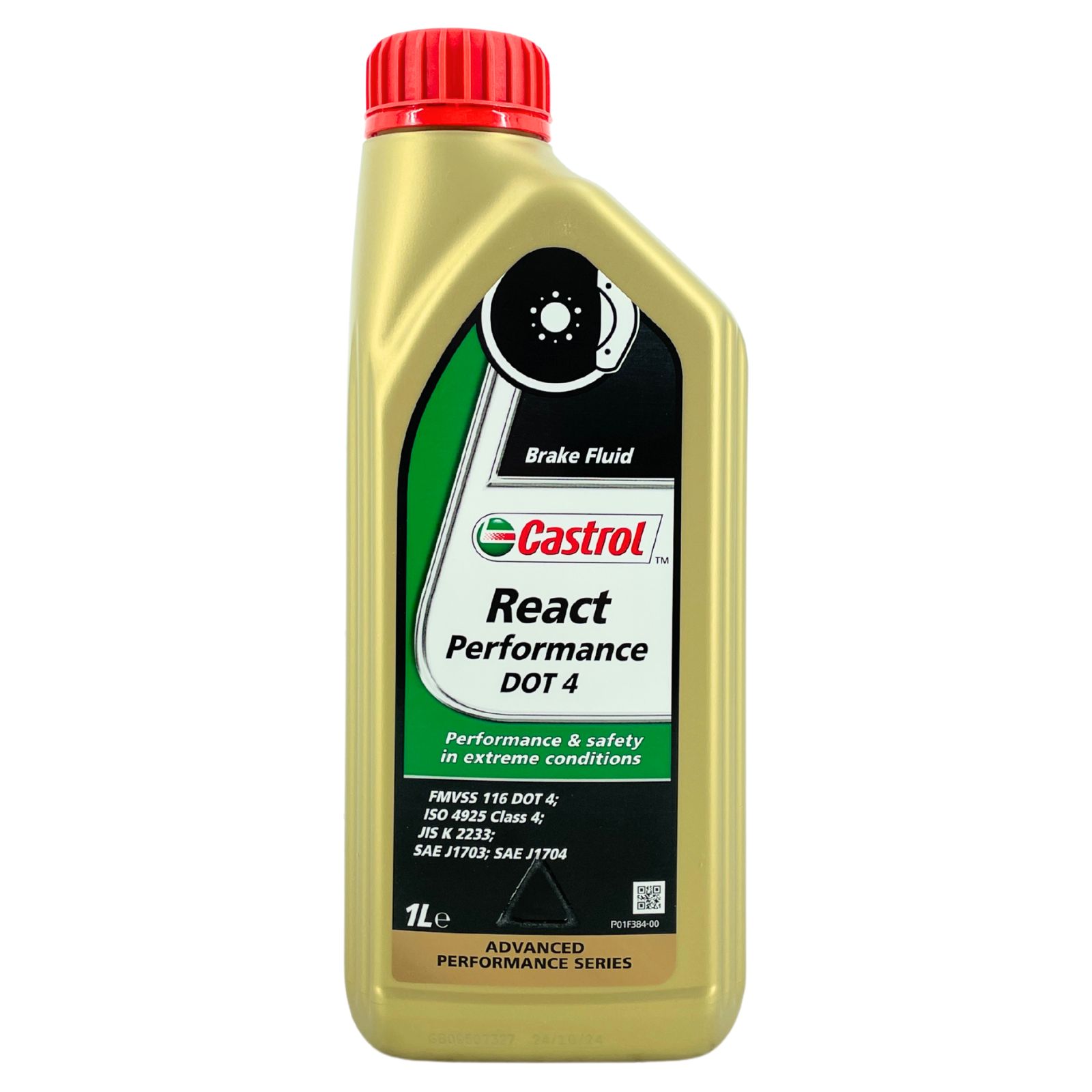 Castrol React Performance DOT 4 Bremsflüssigkeit 1 Liter