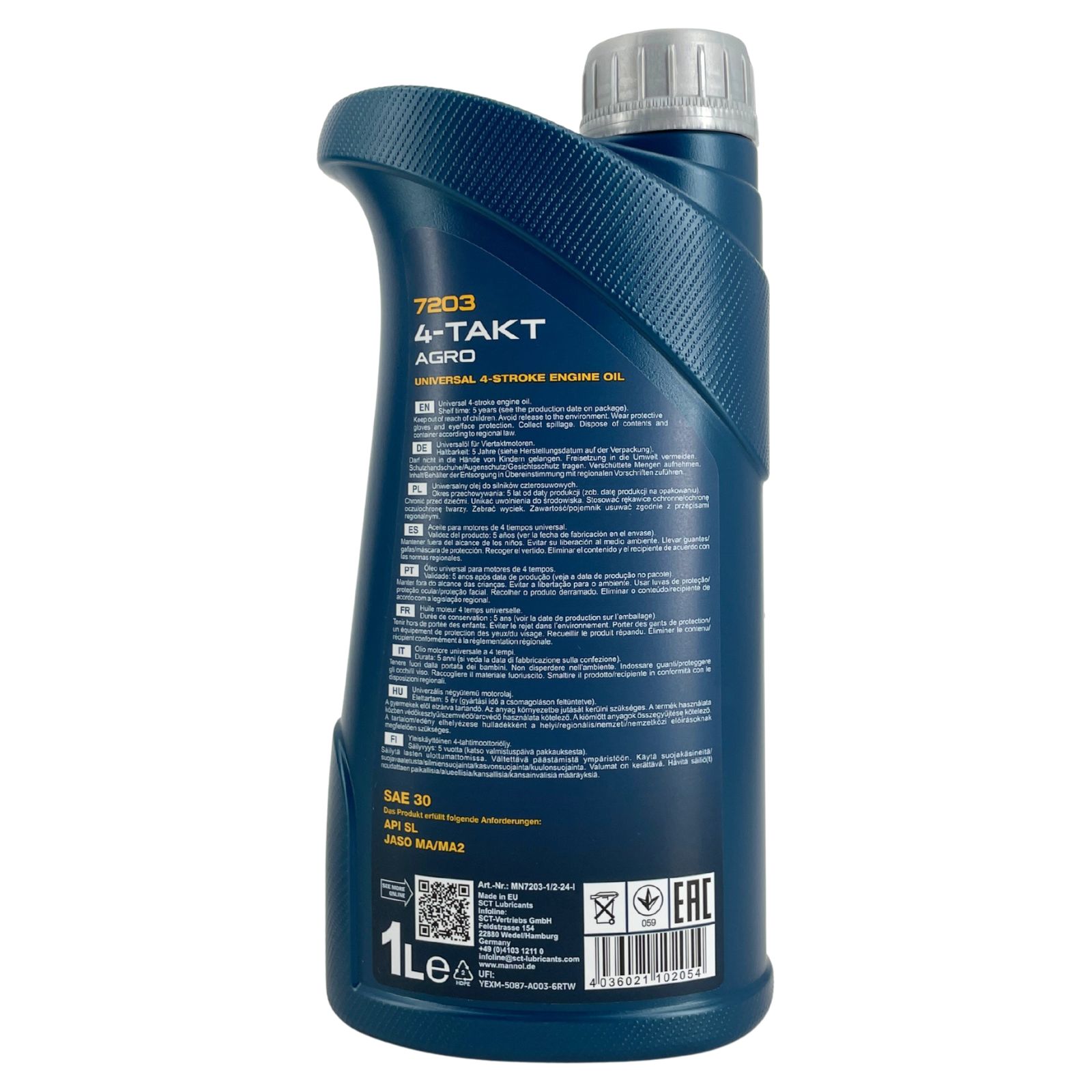 Mannol 4-Takt Agro SAE 30 1 Liter