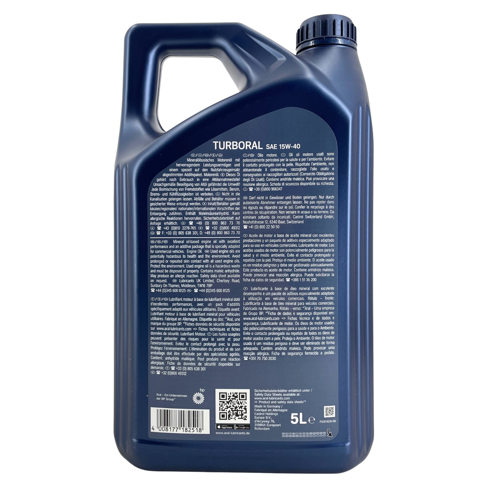 Aral Turboral 15W-40 5 Liter
