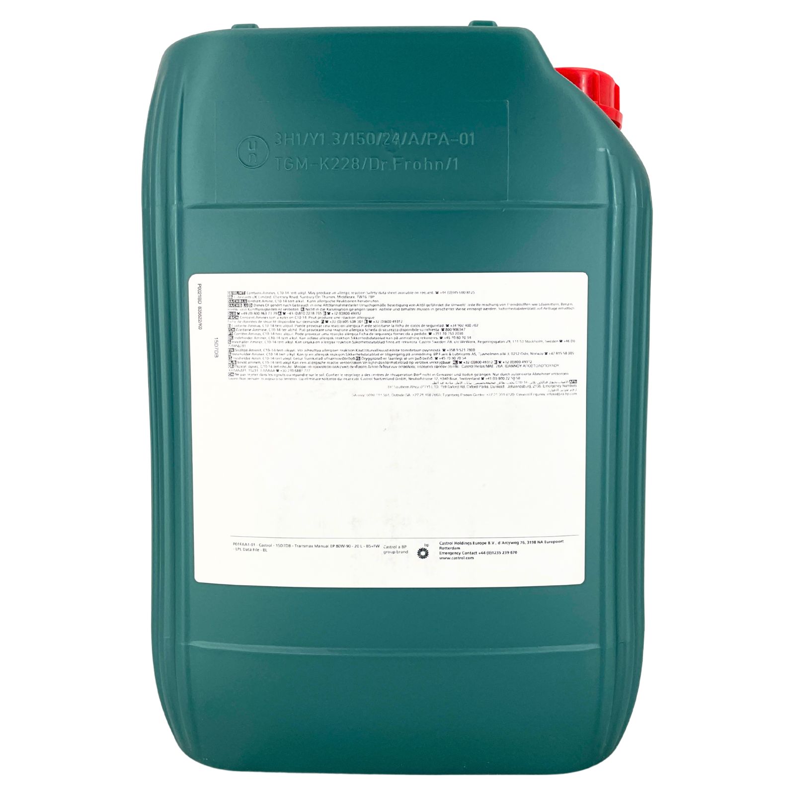 Castrol Transmax Manual EP 80W-90 20 Liter