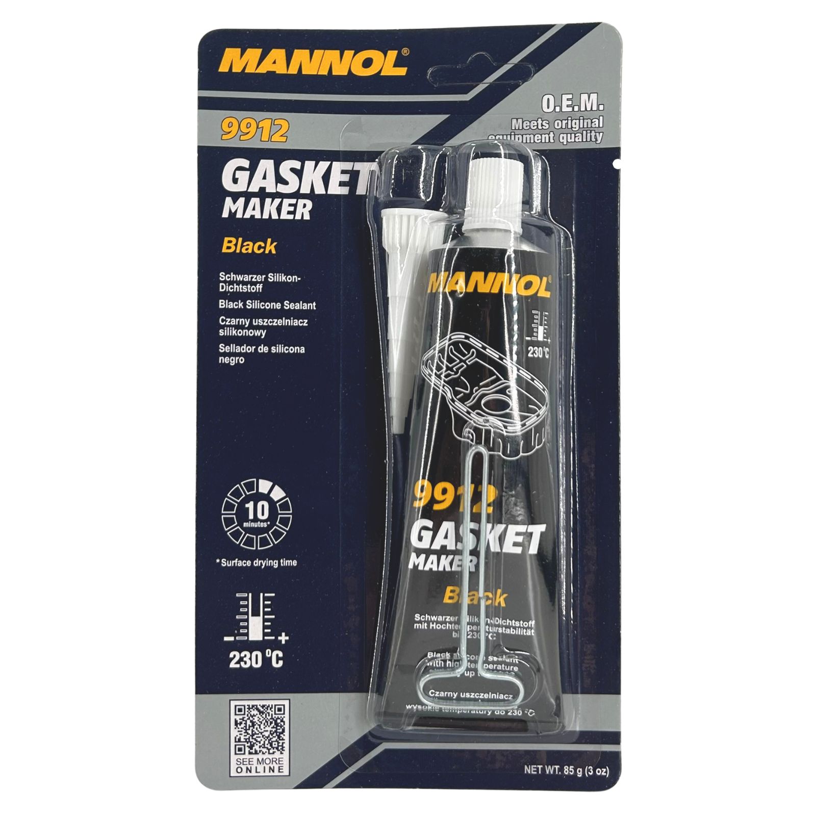 Mannol Gasket Maker Black Dichtungsmittel 85 Gramm