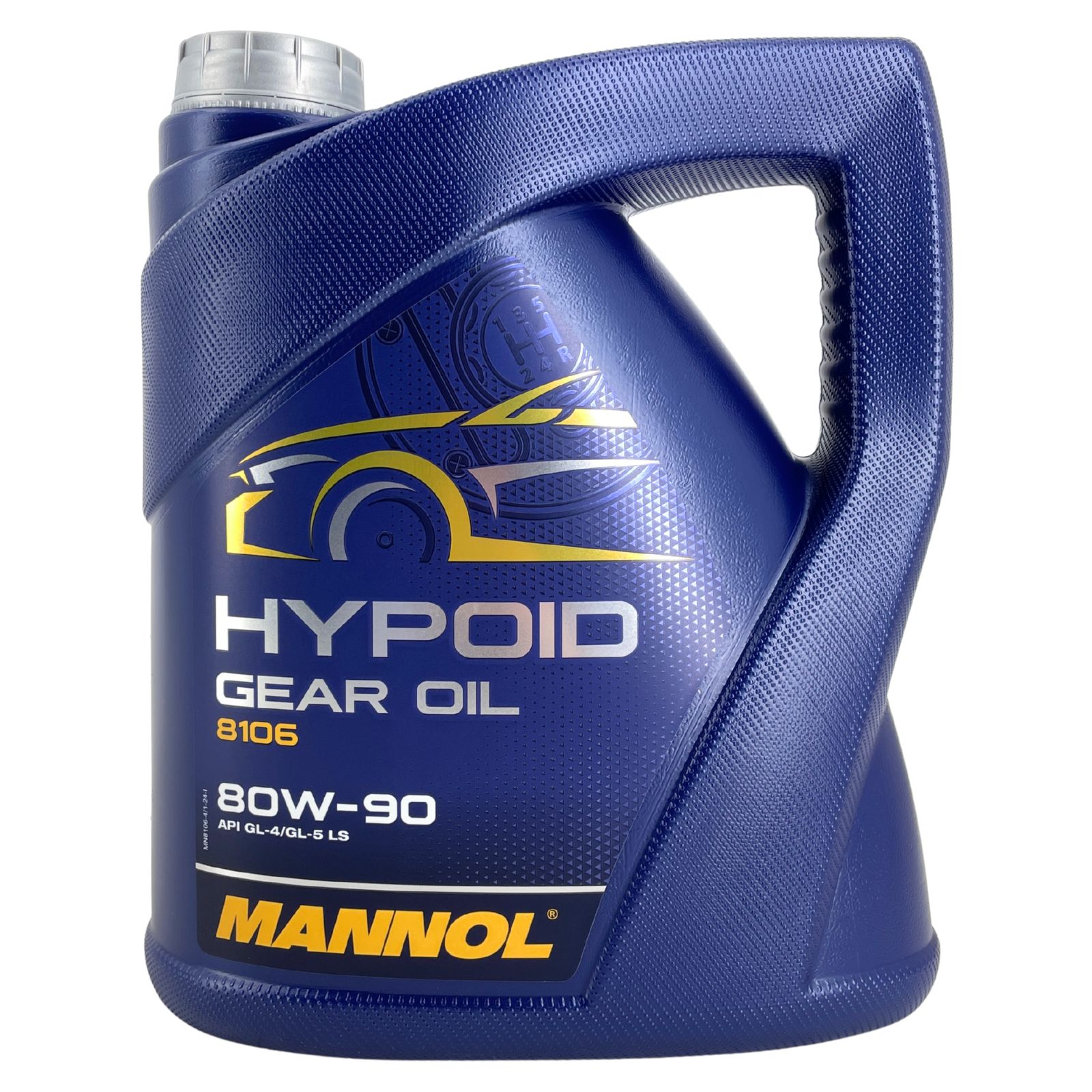 Mannol Hypoid Gear Oil Getriebeöl 80W-90 GL-4/GL-5 LS 4 Liter