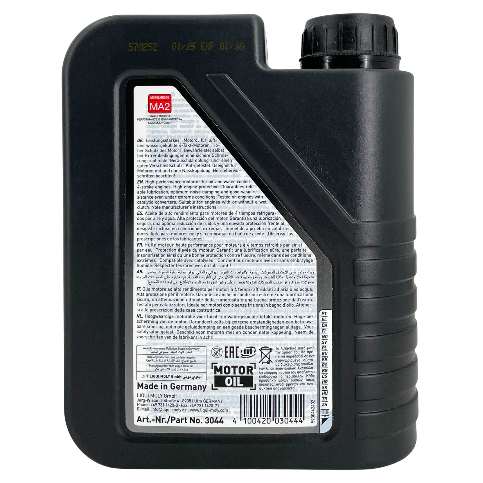 Liqui Moly Motorbike 4T Basic Street 10W-40 1 Liter