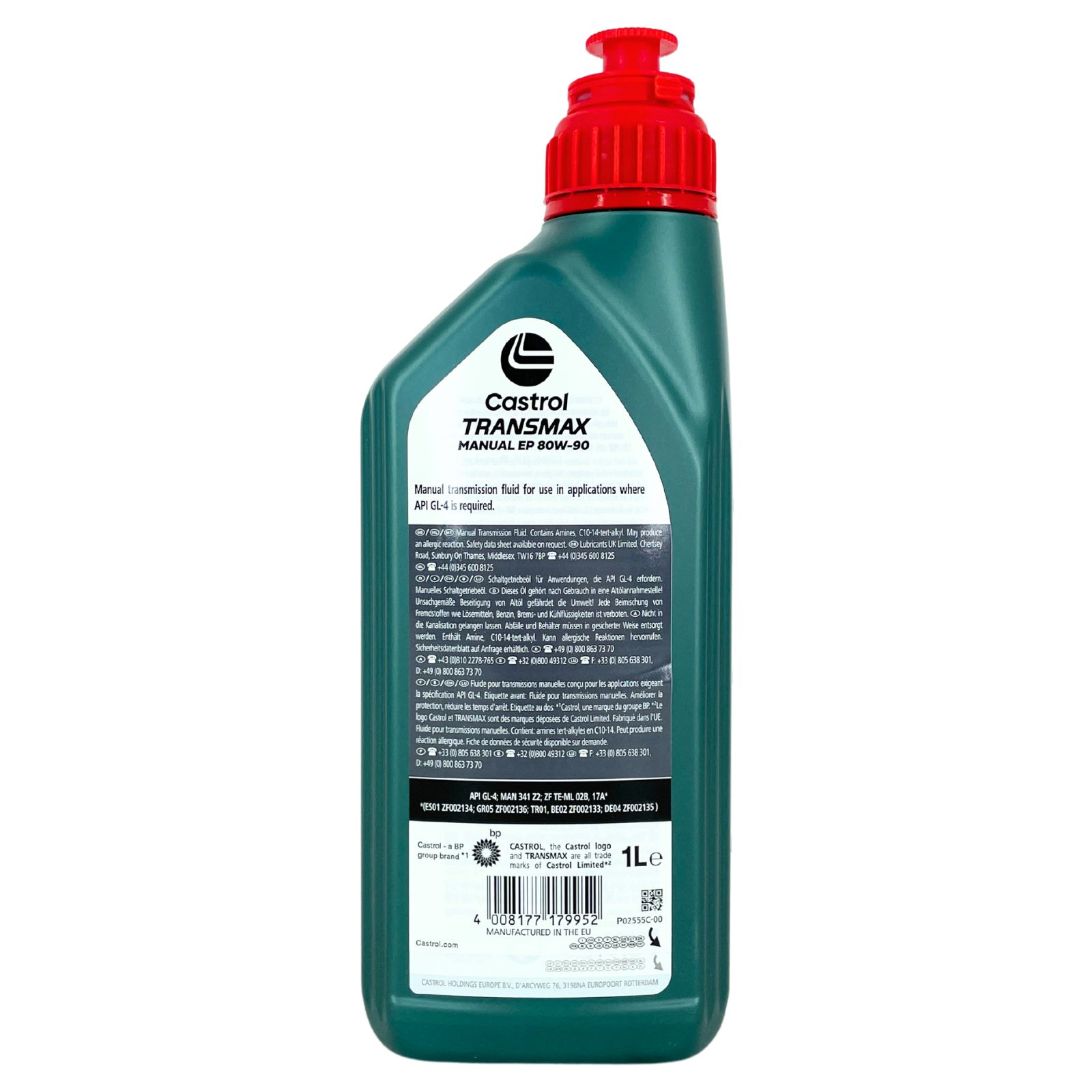 Castrol Transmax Manual EP 80W-90 1 Liter