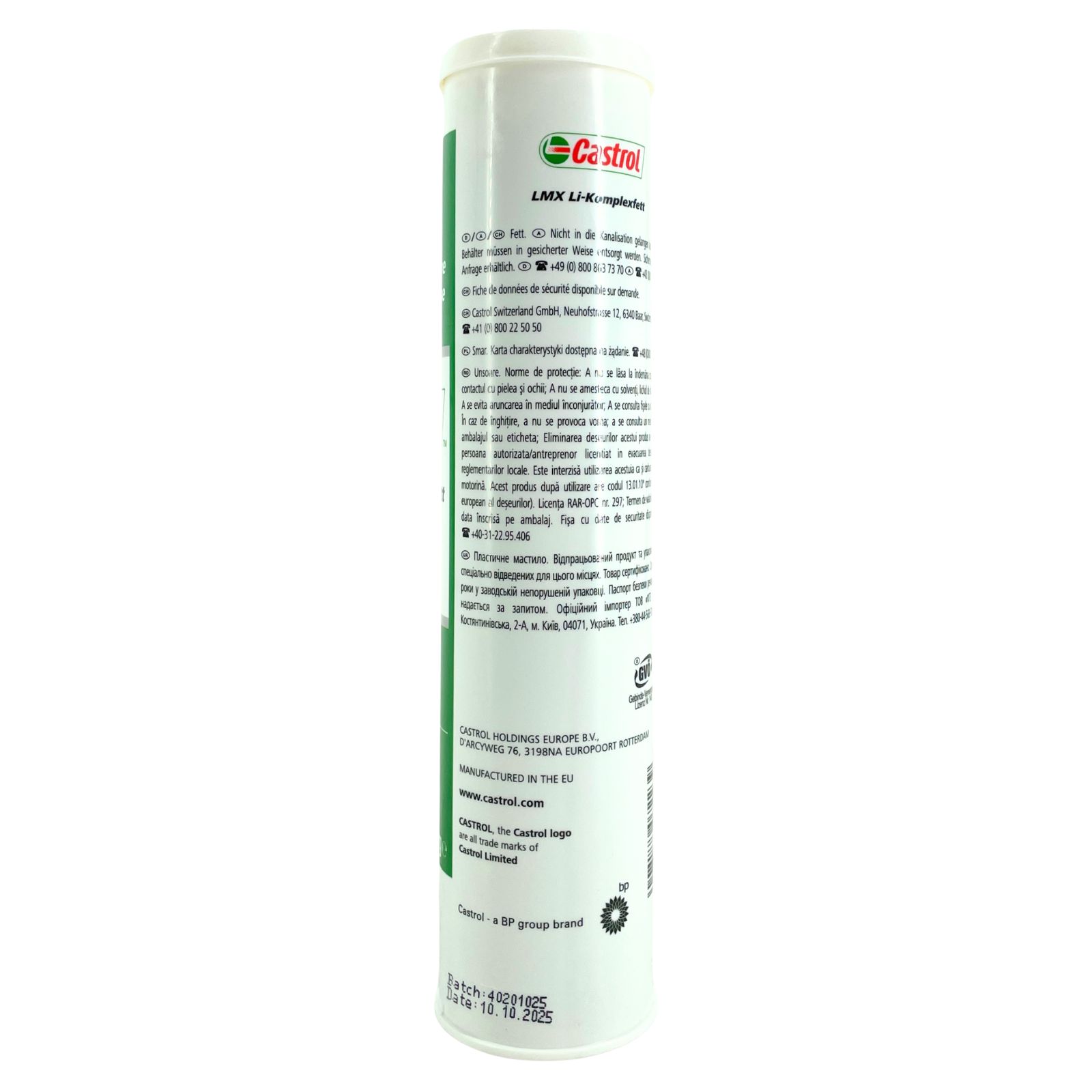 Castrol LMX Li-Komplexfett 2 400 Gramm