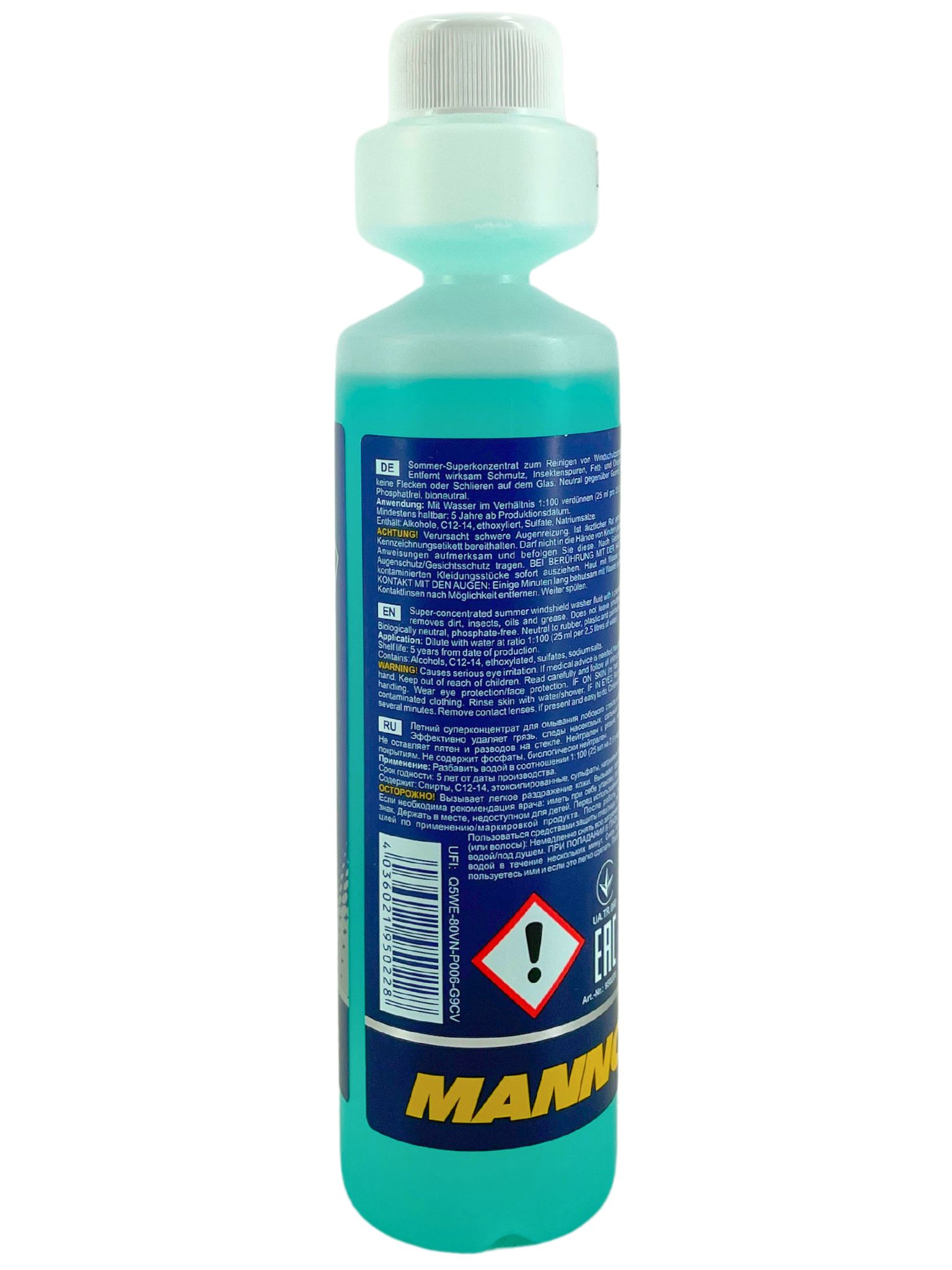 Mannol Scheiben Reiniger 1:100 250 ML