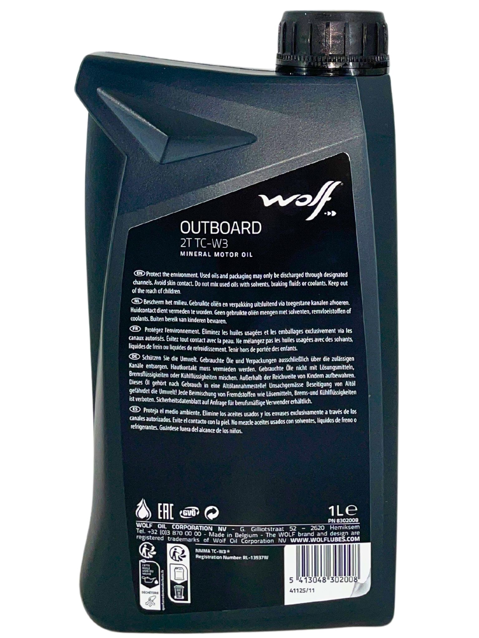 Wolf Outboard 2T TC-W3 1 Liter