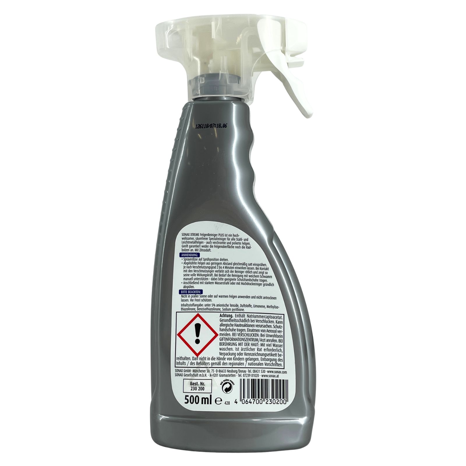 Sonax Xtreme Felgen Reiniger PLUS 500 ml