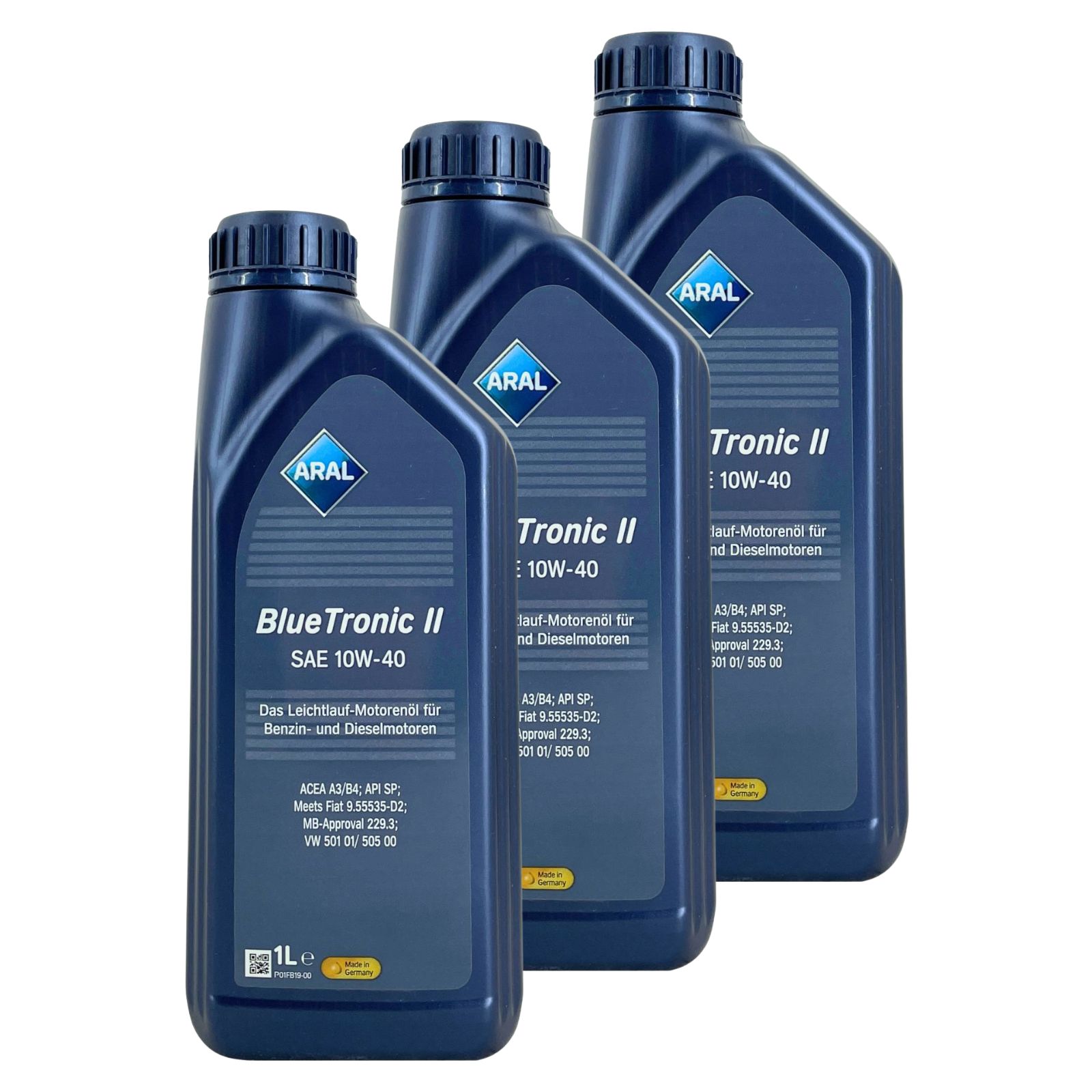 Aral BlueTronic II 10W-40 3x1 Liter