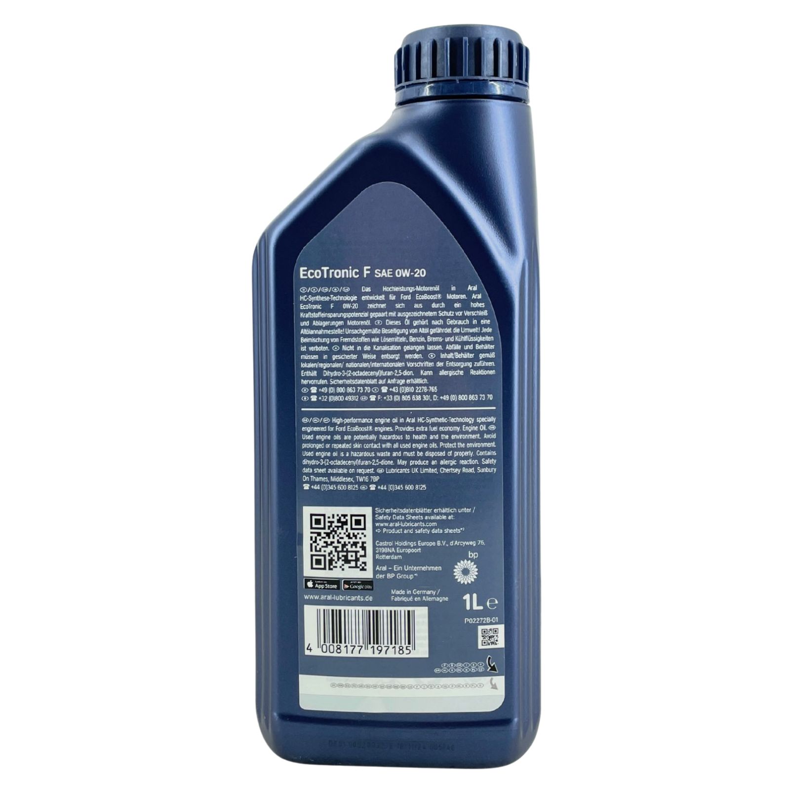 Aral EcoTronic F 0W-20 4+4 Liter