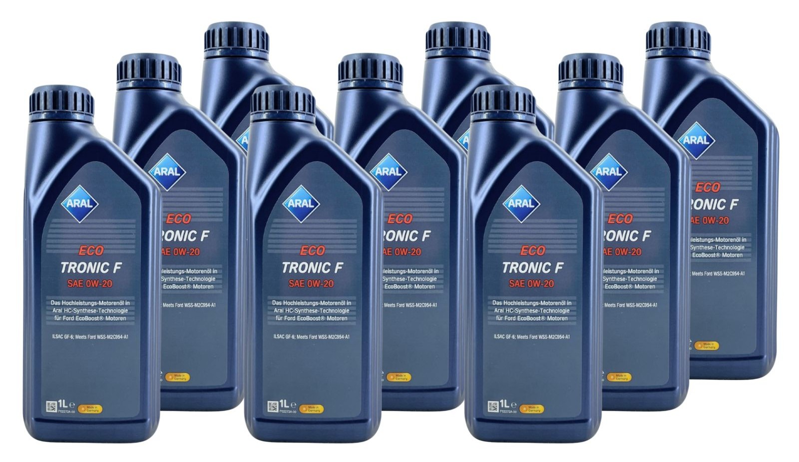 Aral EcoTronic F 0W-20 9x1 Liter