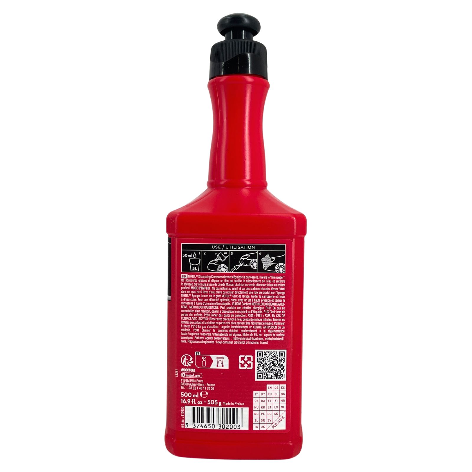Motul Car Care Car Body Shampoo Auto Shampoo 500 ML