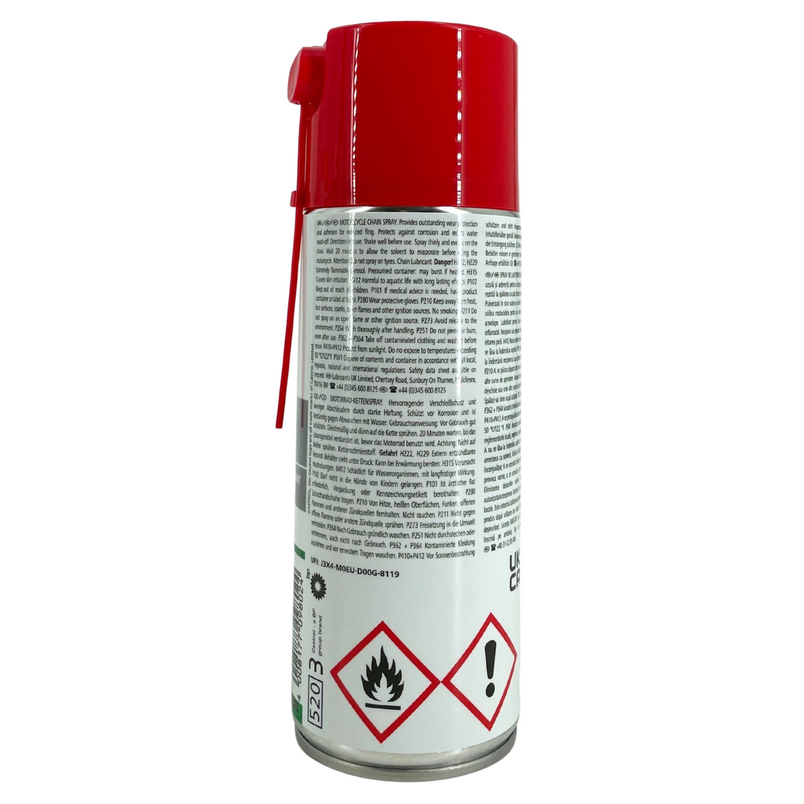 Castrol Chain Lube Racing Kettenspray 400 ML