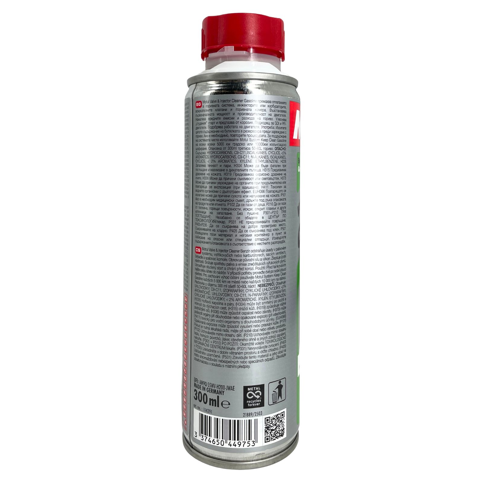 Motul Valve & Injector Clean Ventil- und Injektorreiniger 300 ML