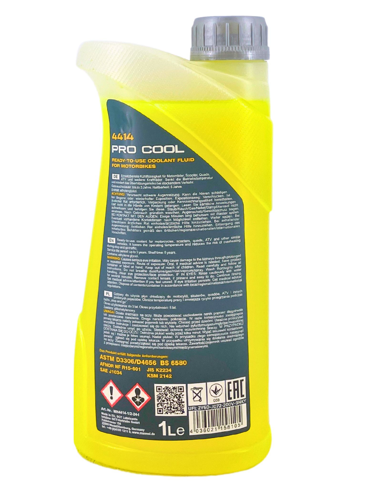 Mannol Pro Cool Kühlerfrostschutz 1 Liter