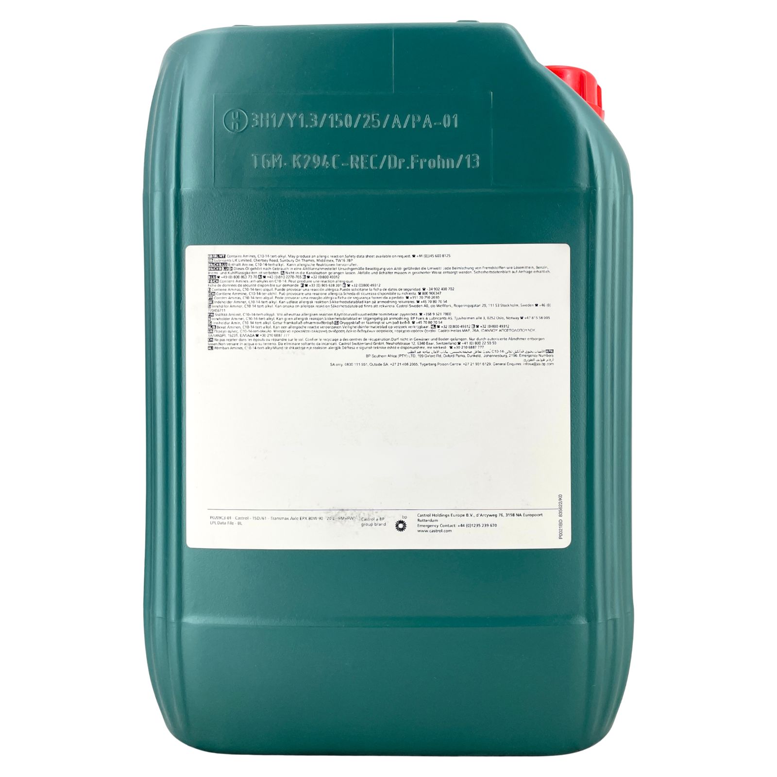 Castrol Transmax Axle EPX 80W-90 20 Liter