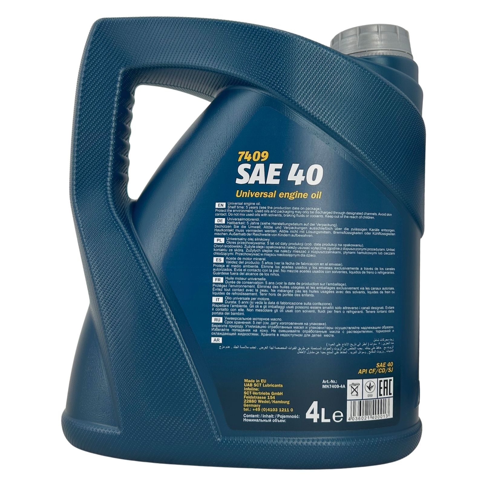 Mannol SAE 40 4 Liter