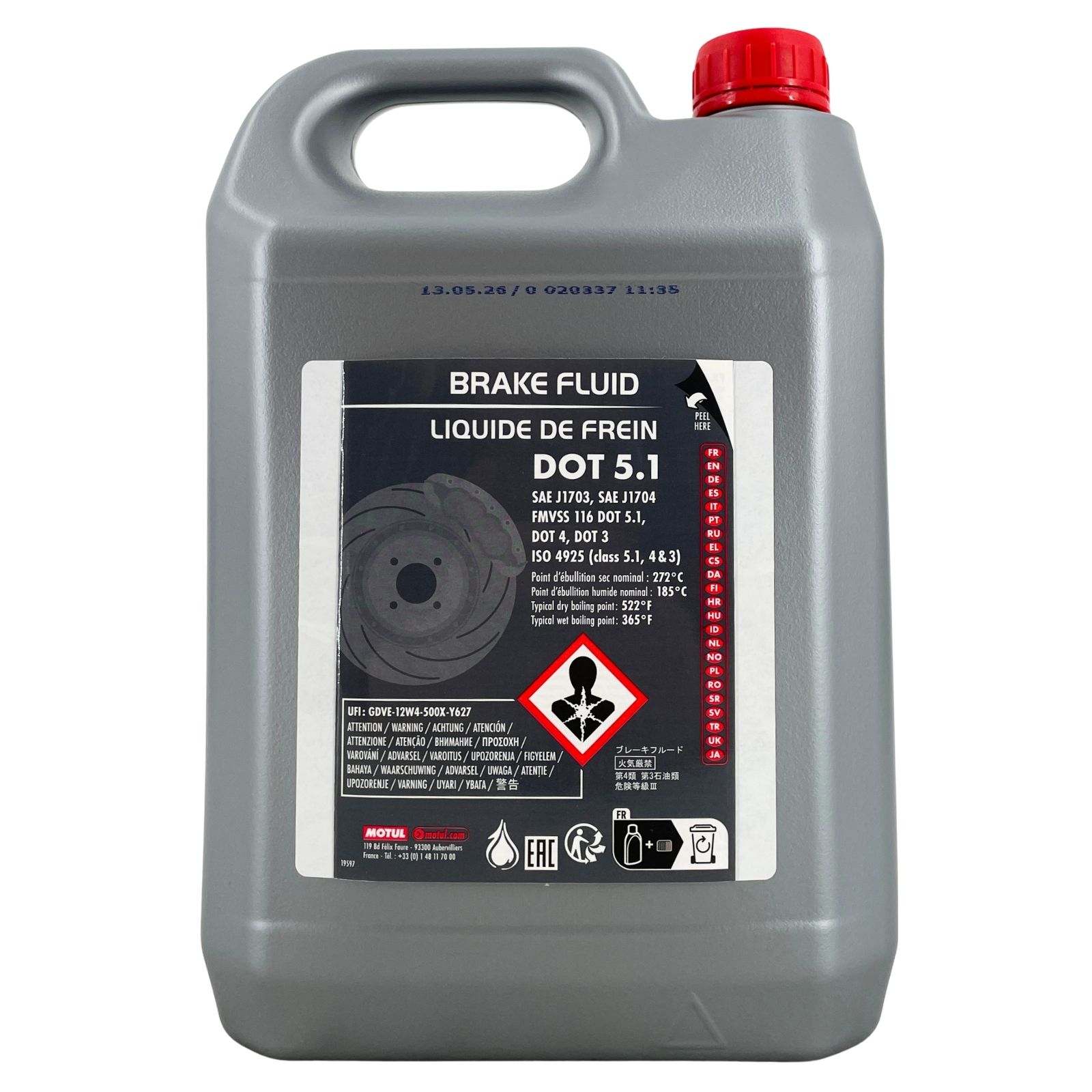 Motul DOT 5.1 Bremsflüssigkeit 5 Liter