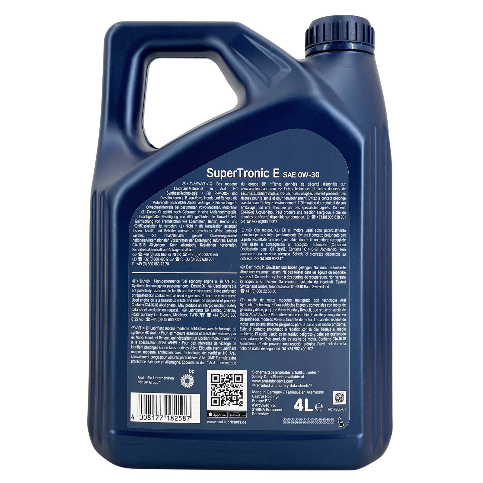 Aral SuperTronic E 0W-30 4 Liter