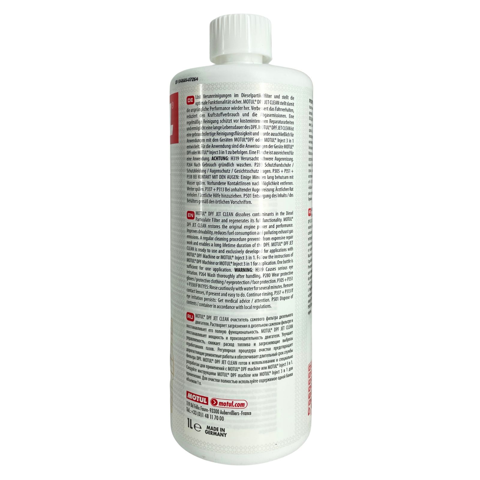 Motul DPF Jet Clean Reinigungsfluid 1 Liter