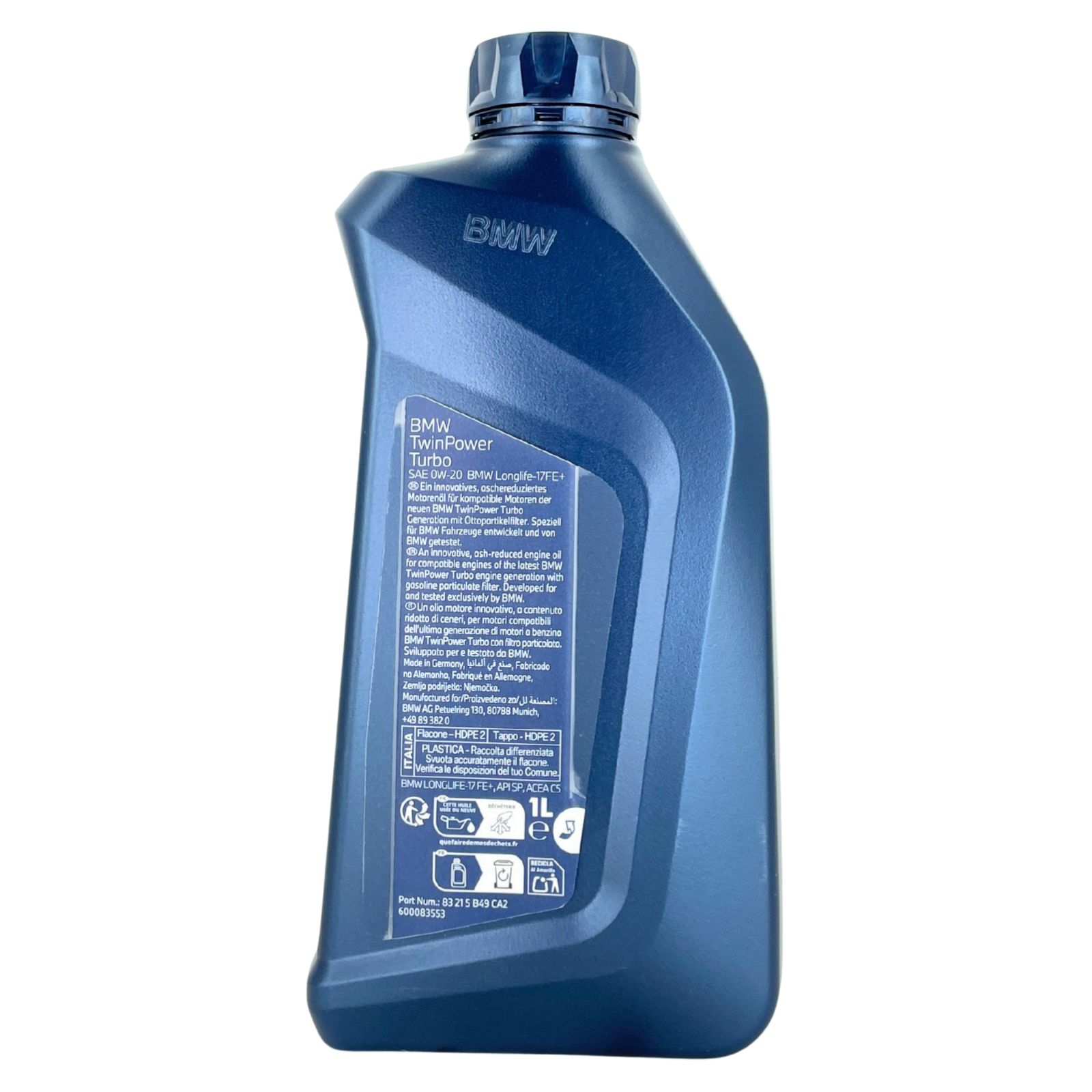 BMW TwinPower Turbo LL-17 FE+ 0W-20 1 Liter