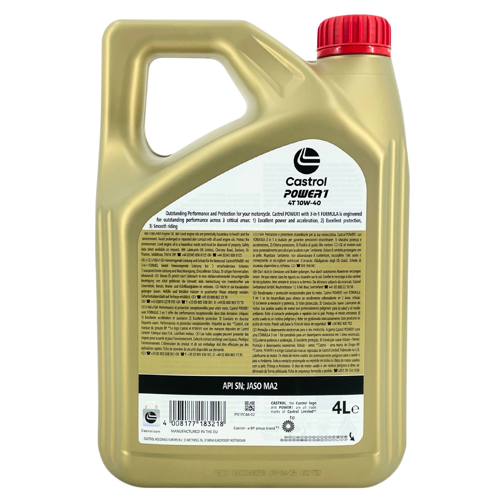 Castrol Power 1 4T 10W-40 4 Liter