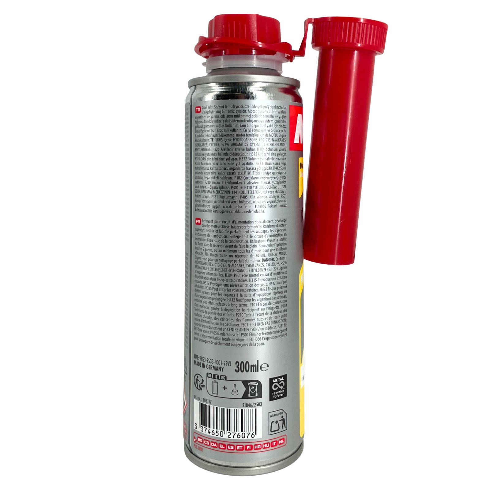 Motul Diesel System Clean Auto Dieselsystemreiniger 300 ML