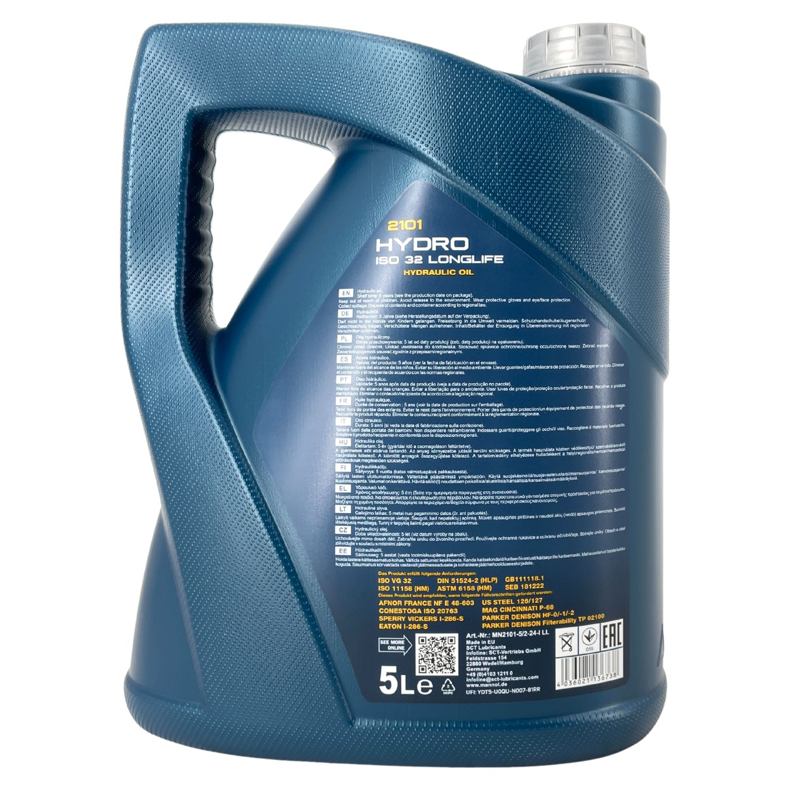 Mannol Hydro ISO 32 5 Liter