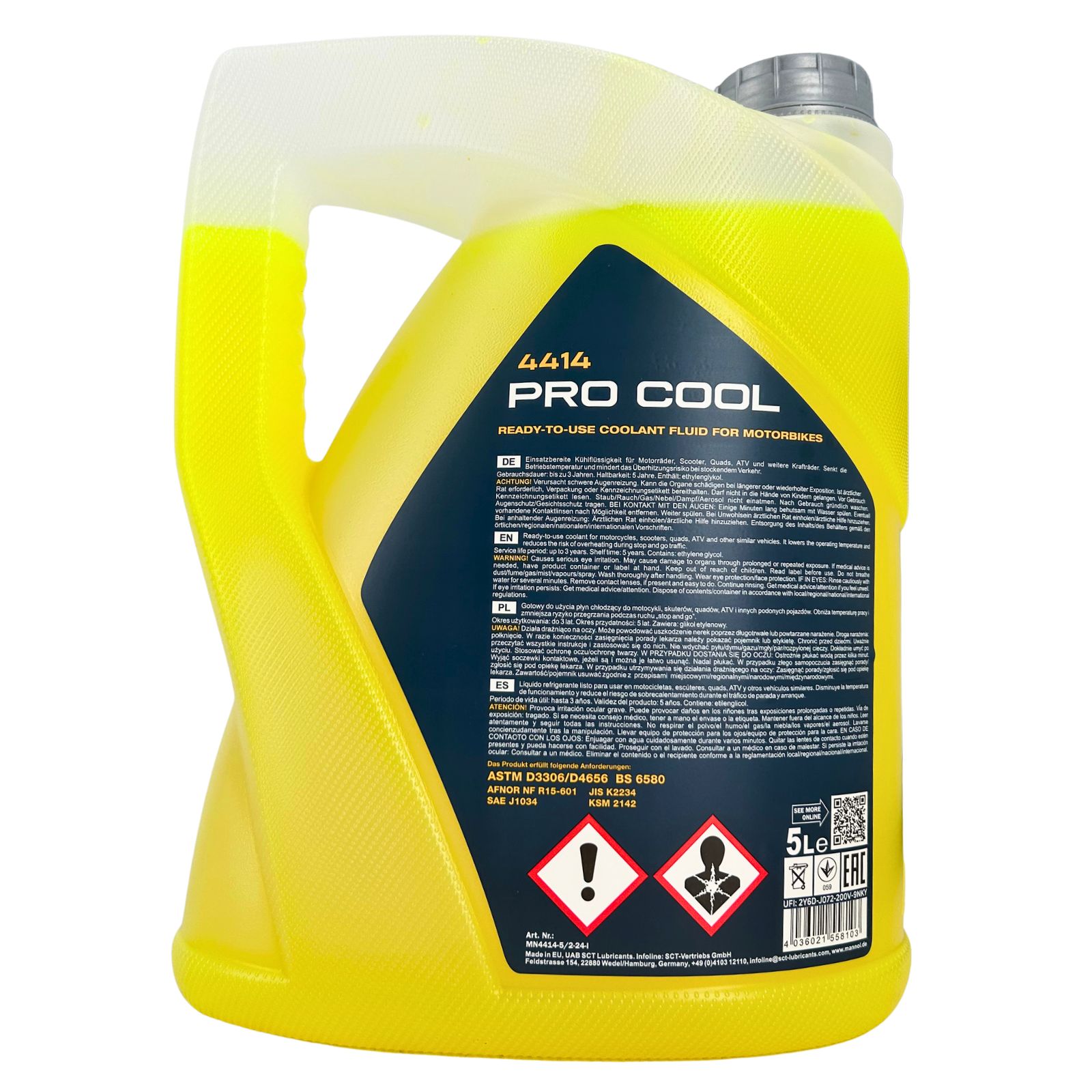 Mannol Pro Cool Kühlerfrostschutz 5 Liter