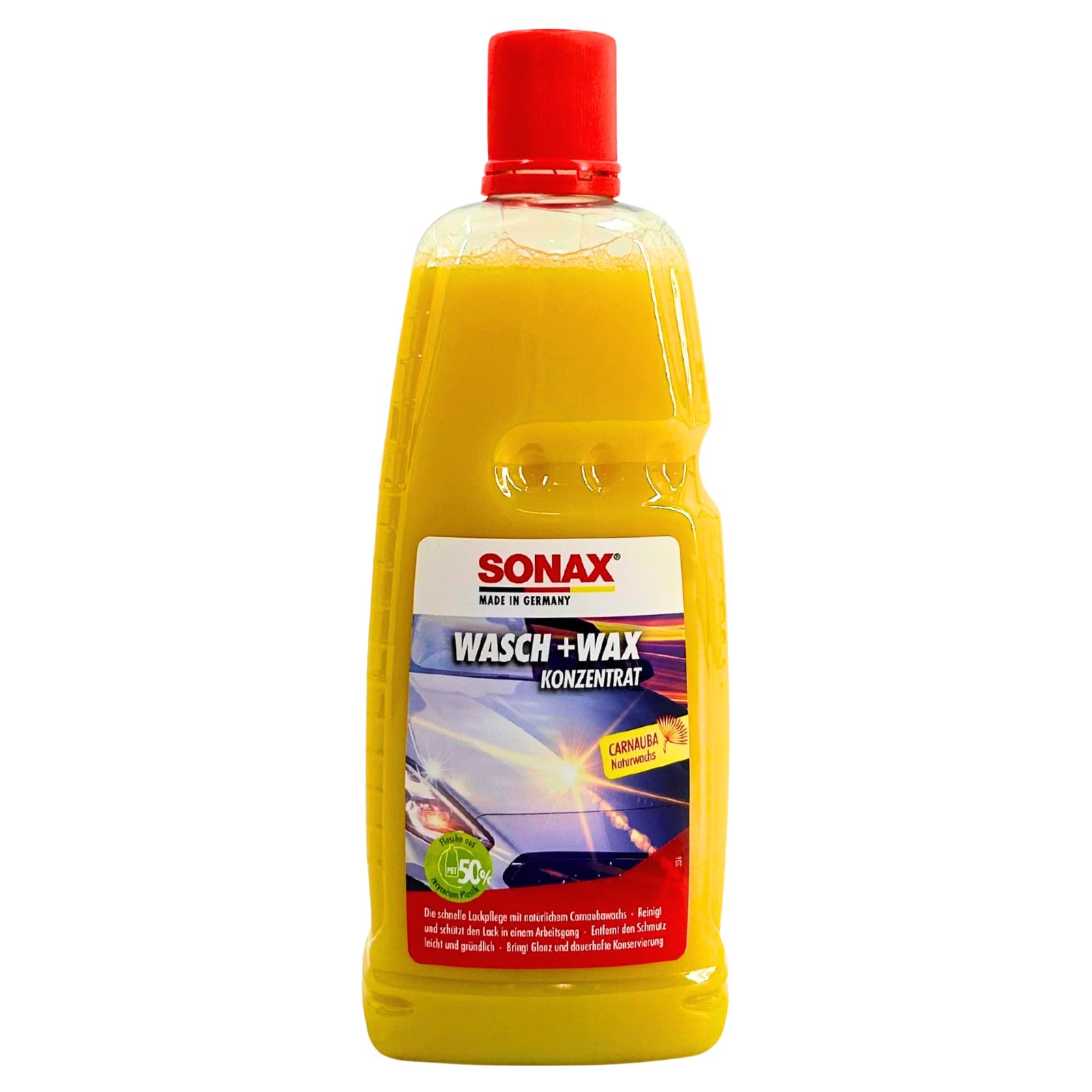 Sonax Wasch + Wax 1 Liter