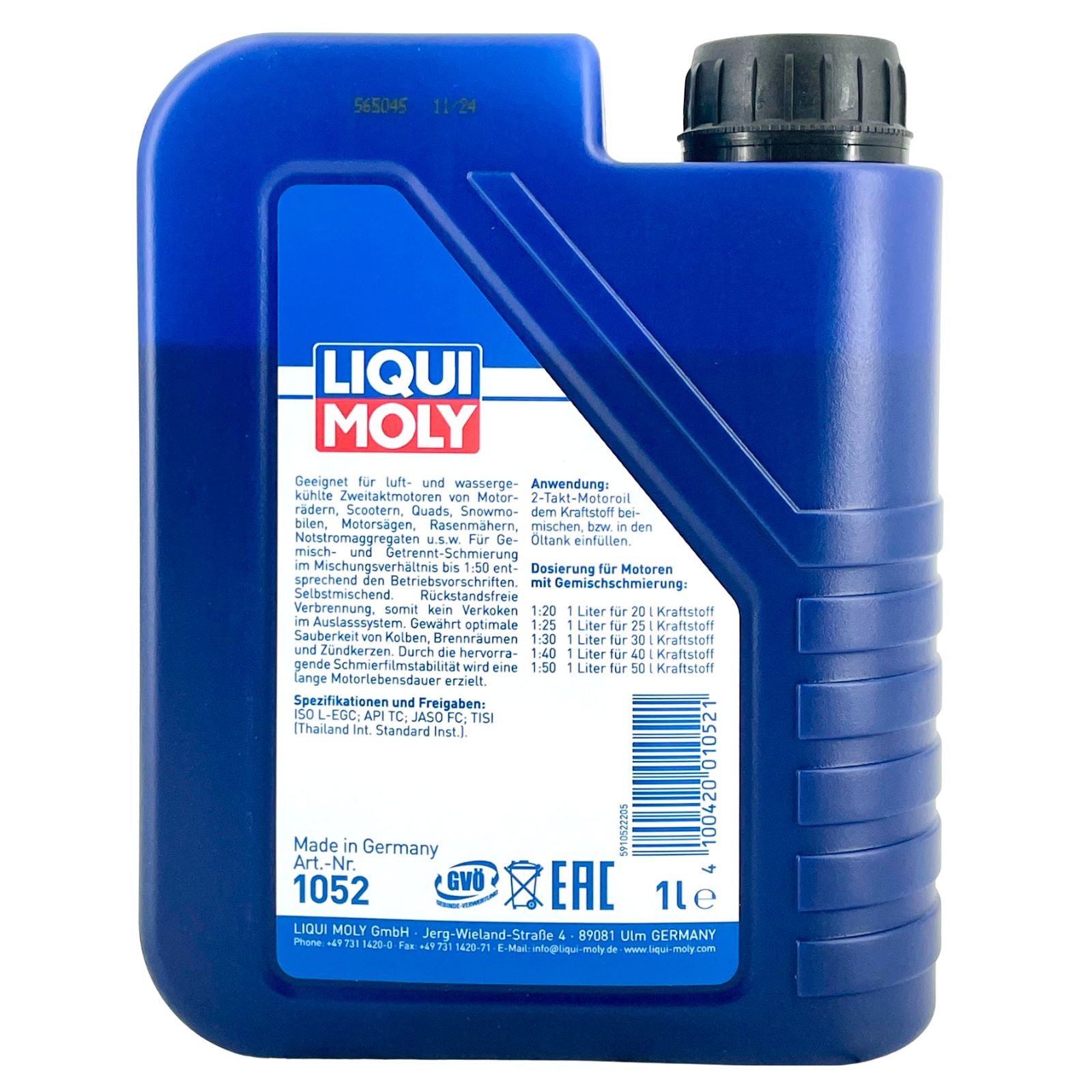 Liqui Moly 2-Takt-Motoroil 1 Liter