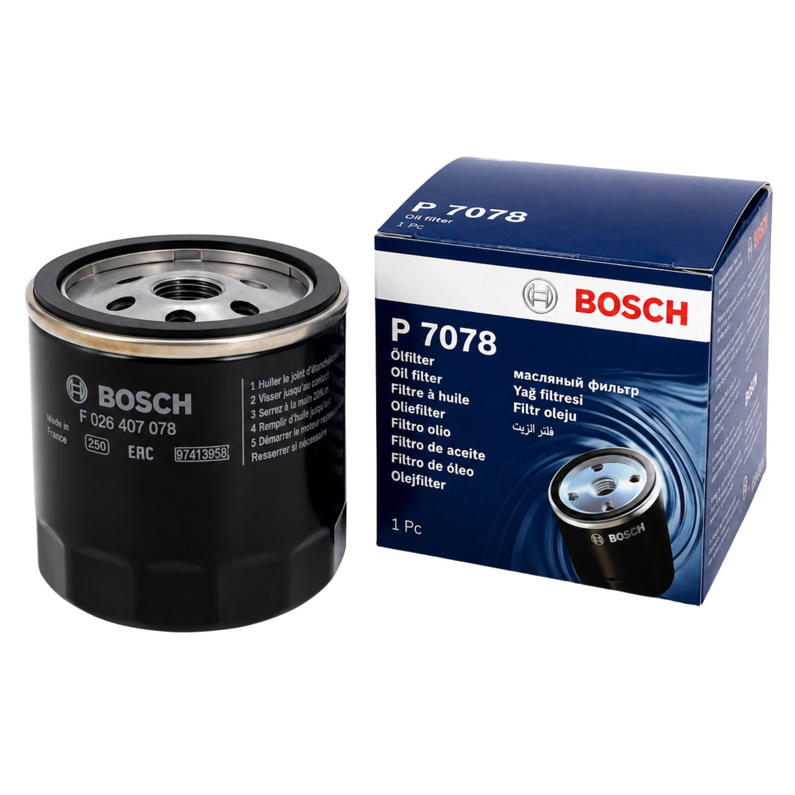 Bosch Ölfilter P7078 - F 026 407 078