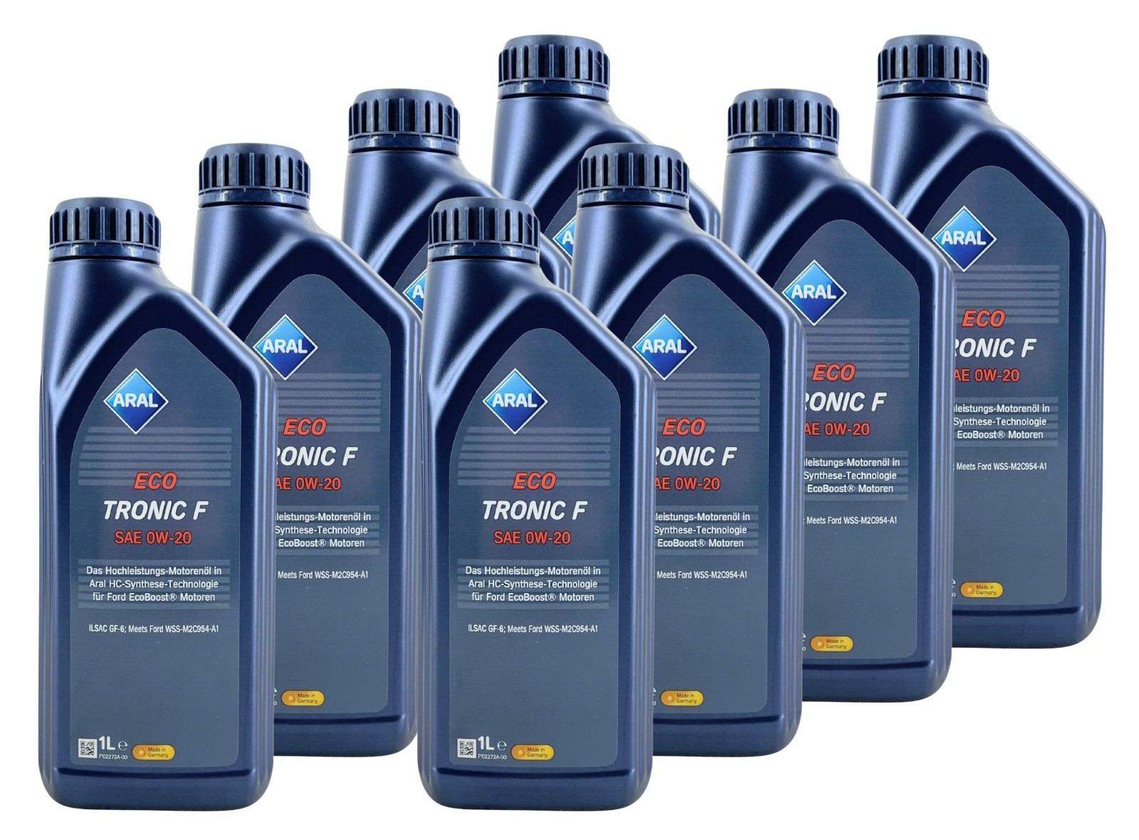 Aral EcoTronic F 0W-20 8x1 Liter