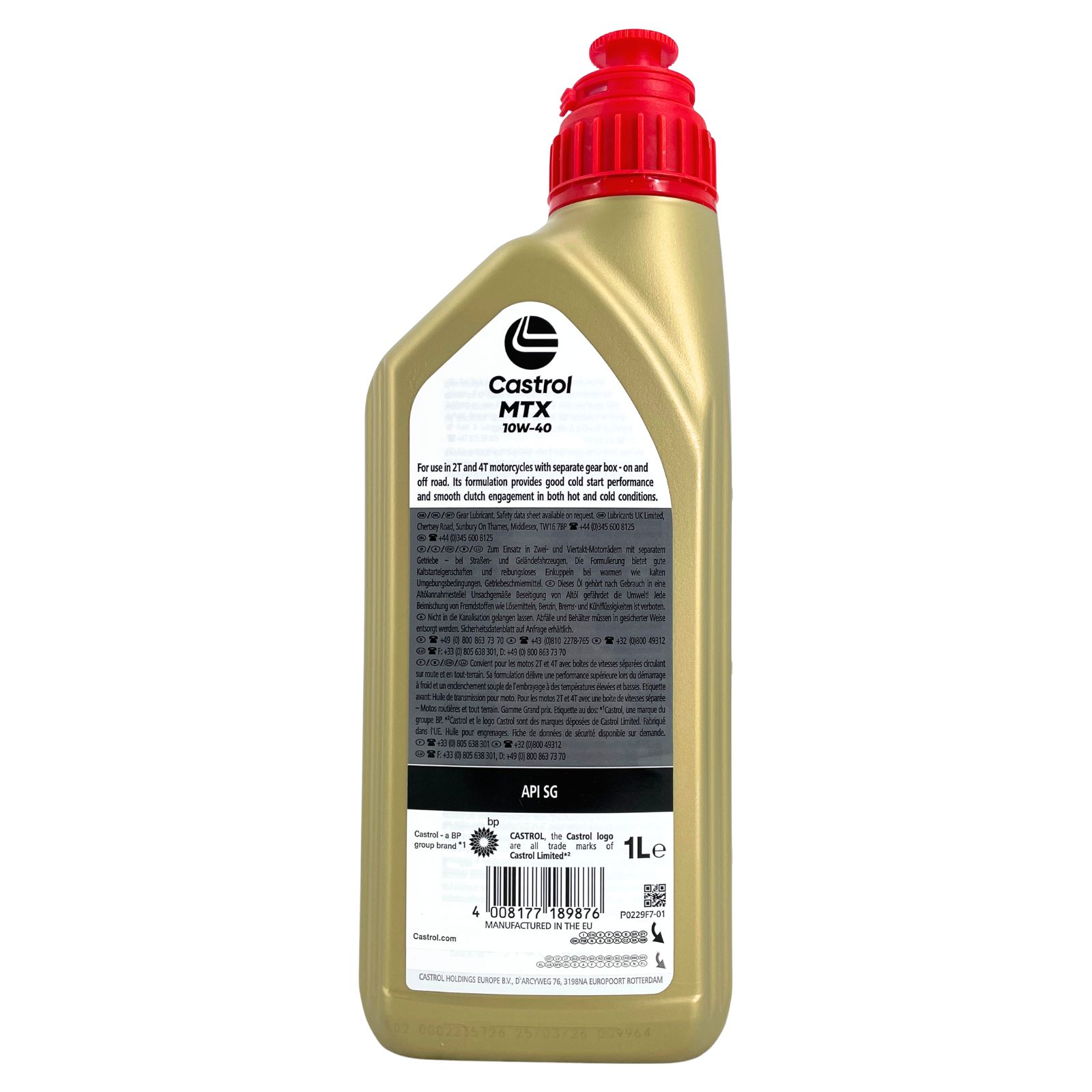 Castrol MTX 10W-40 1 Liter