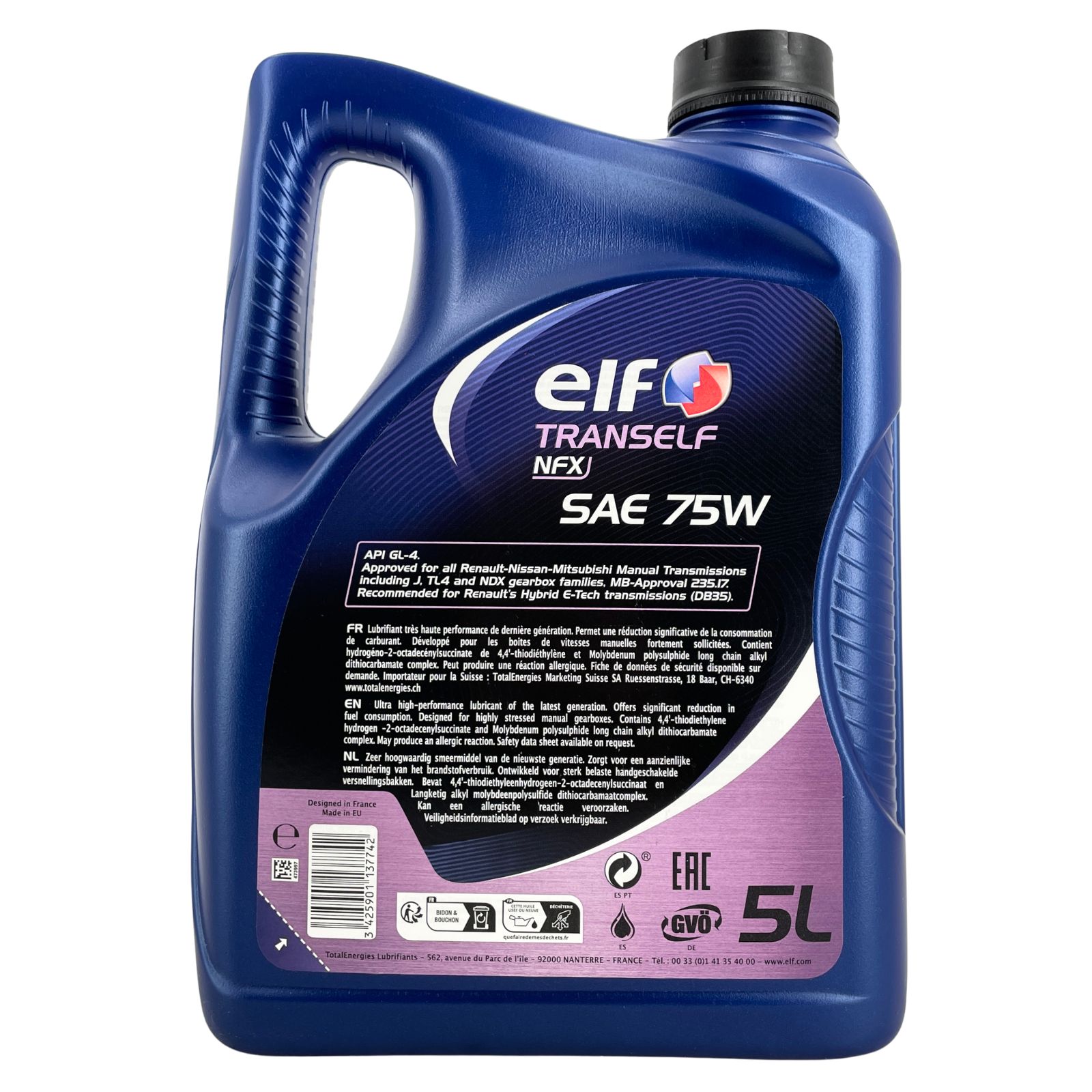 Elf Tranself NFX 75W 5 Liter