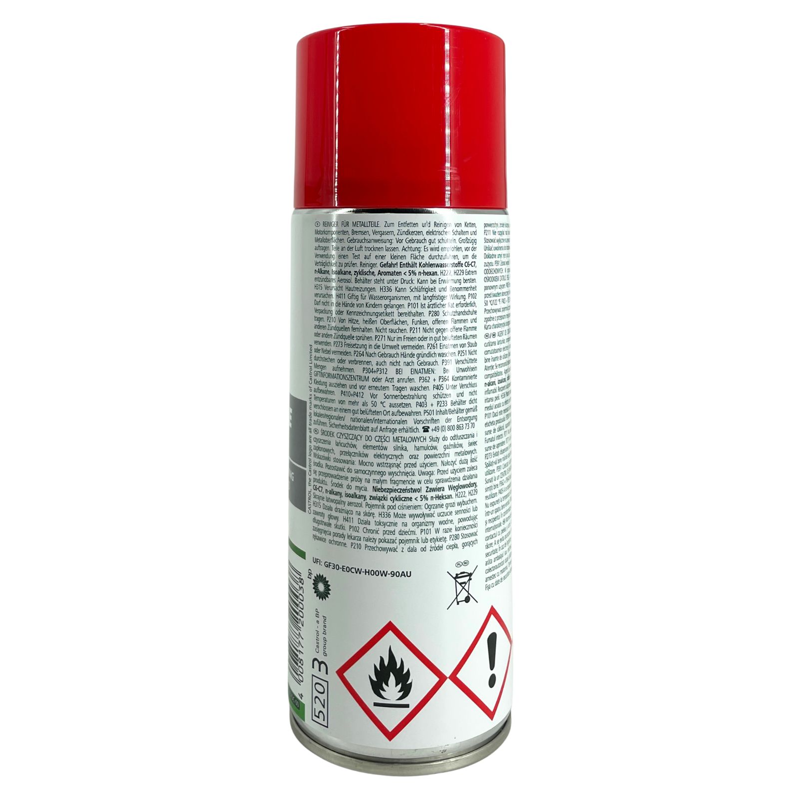 Castrol Motorcycle Parts Cleaner Teilereinigungsspray 400 ML