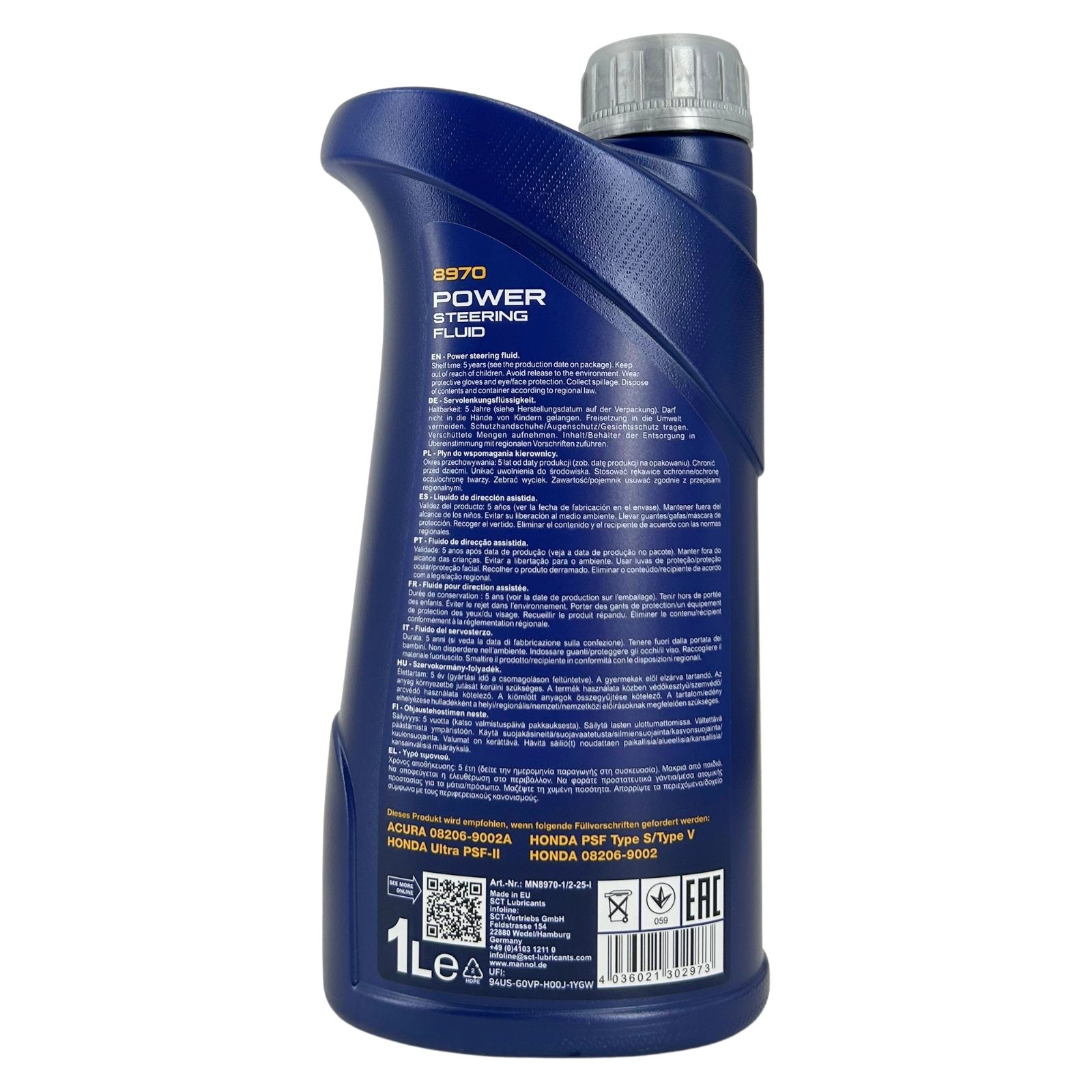 Mannol Power Steering Fluid Servolenkungsöl 1 Liter