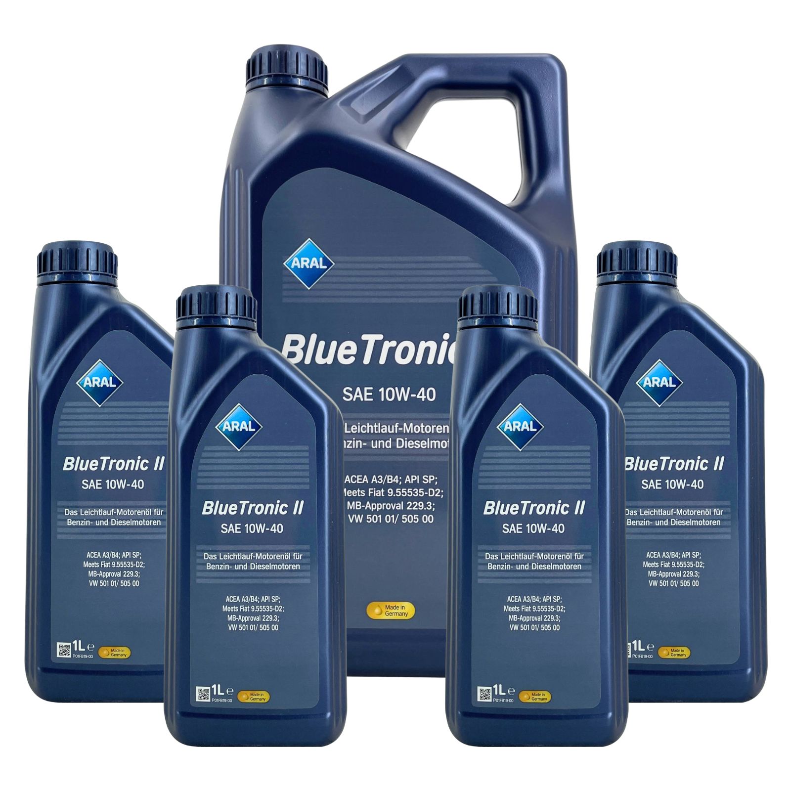 Aral BlueTronic II 10W-40 5+4 Liter